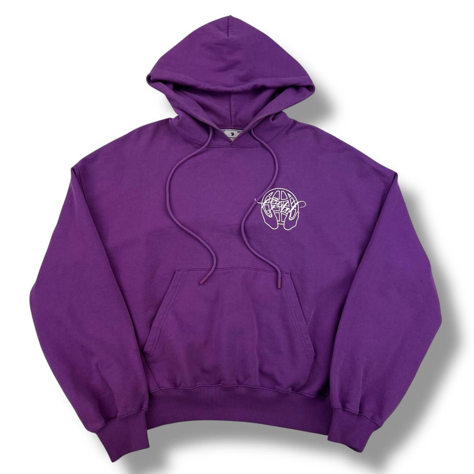 Off-White Off-White Hand Arrows Purple Hoodie Size US S / EU 44-46 / 1 - 2 Thumbnail