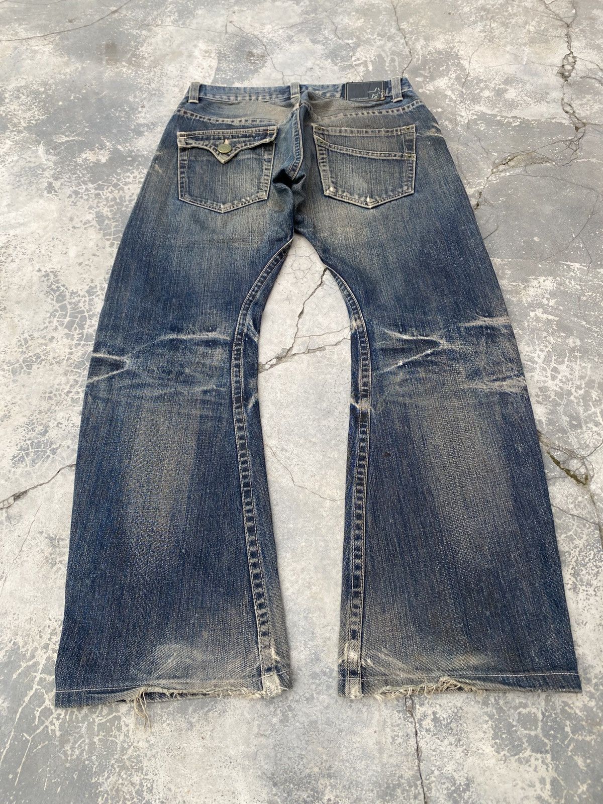 If Six Was Nine × Japanese Brand RATTLE TRAP Twisted Flare Size US 30 / EU 46 - 7 Thumbnail