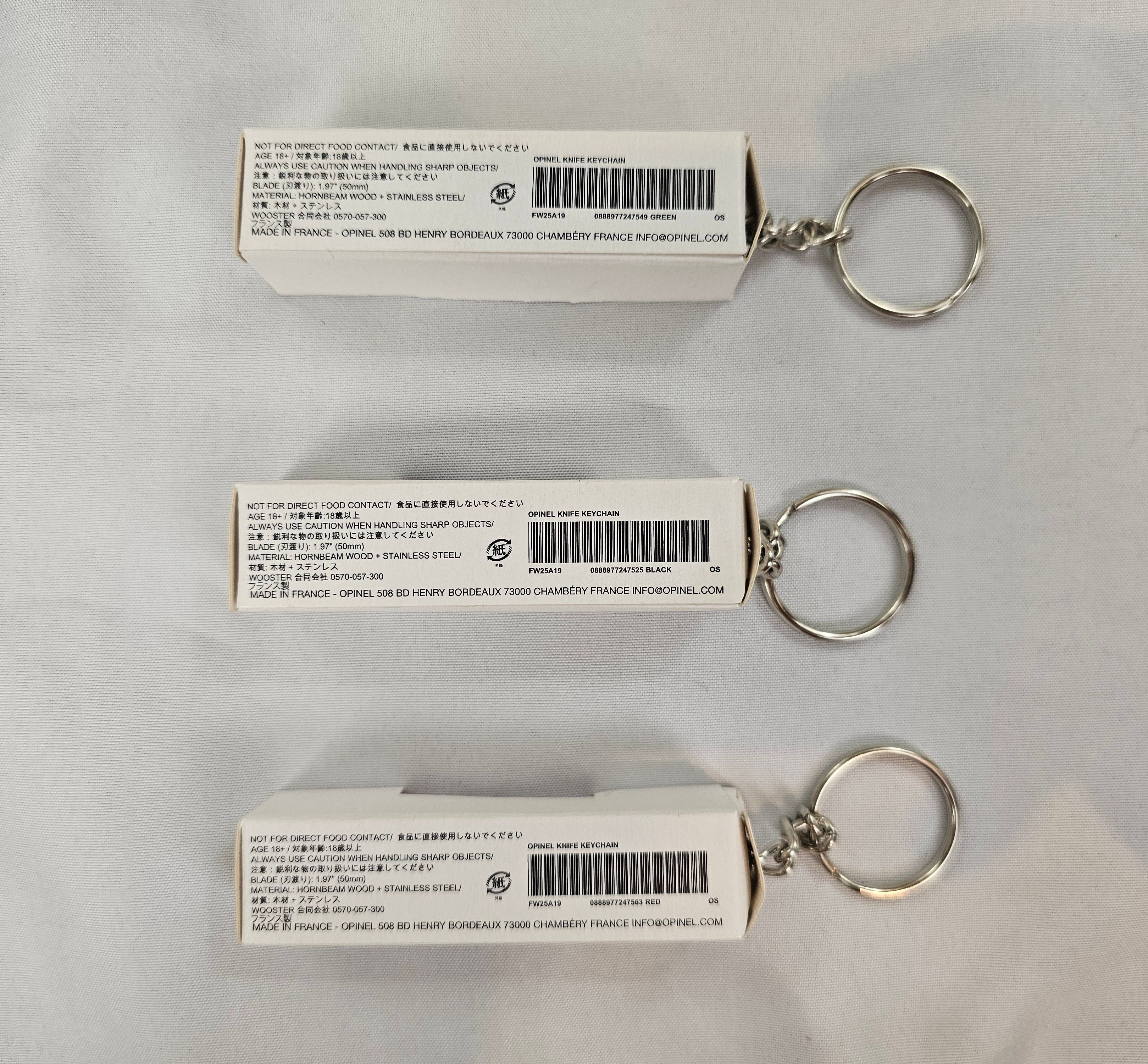 Supreme Supreme Opinel No. 4 Folding Knife Keychain Set FW25 NEW Size ONE SIZE - 5 Thumbnail