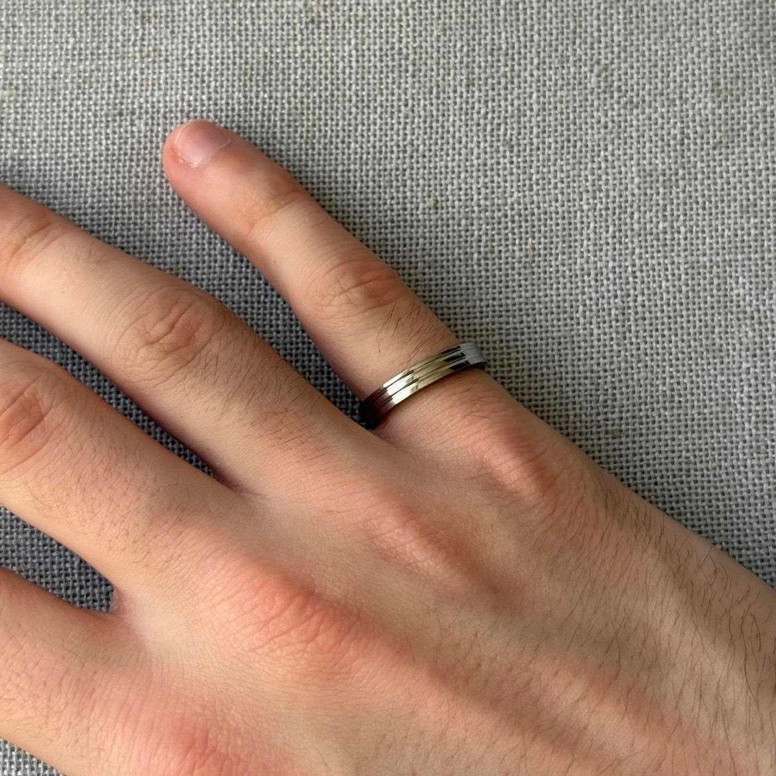 Other Silver layered vintage style MENS2 Size ONE SIZE - 2 Thumbnail