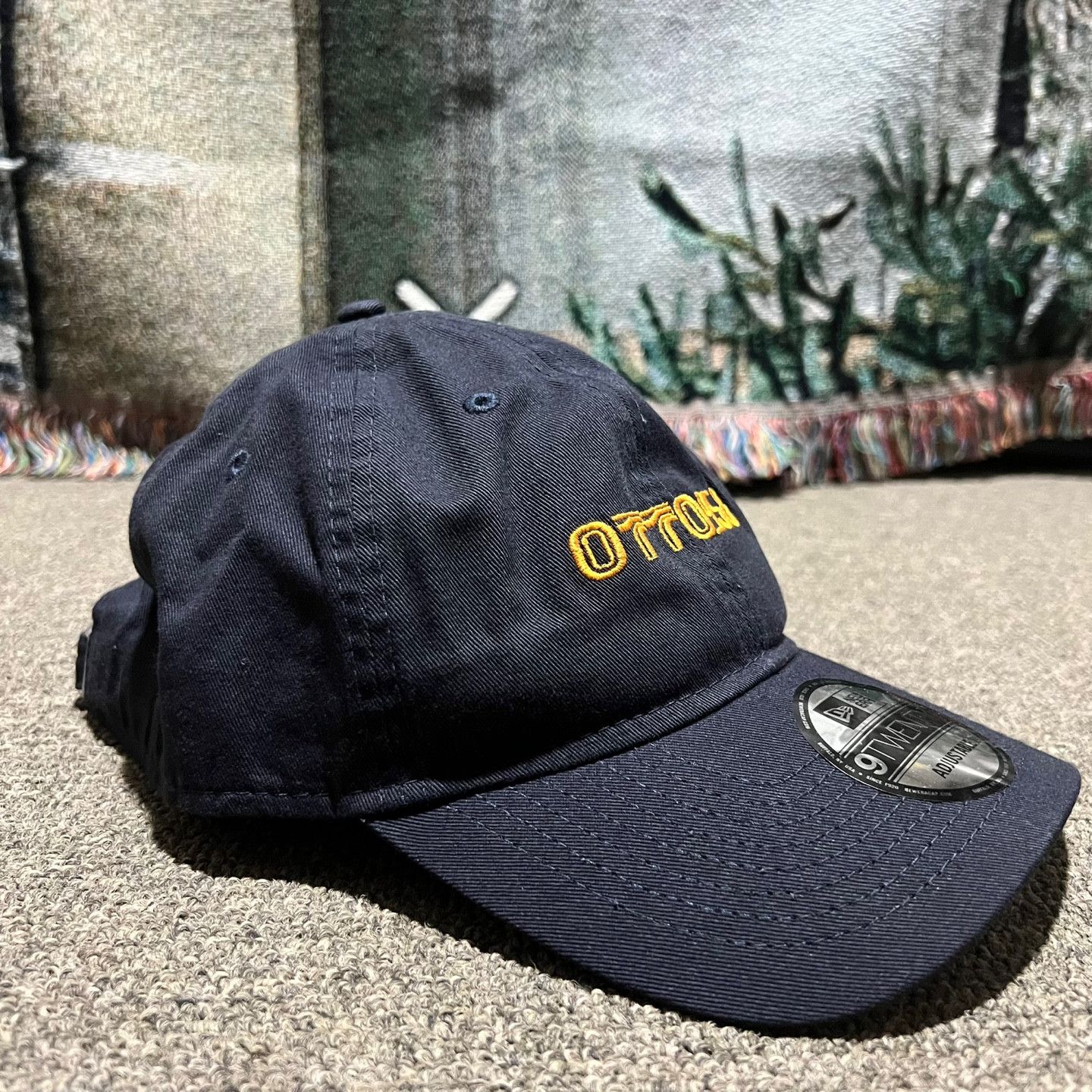 OTTO 958 OTTO958 logo ball cap dark navy Size ONE SIZE - 3 Thumbnail