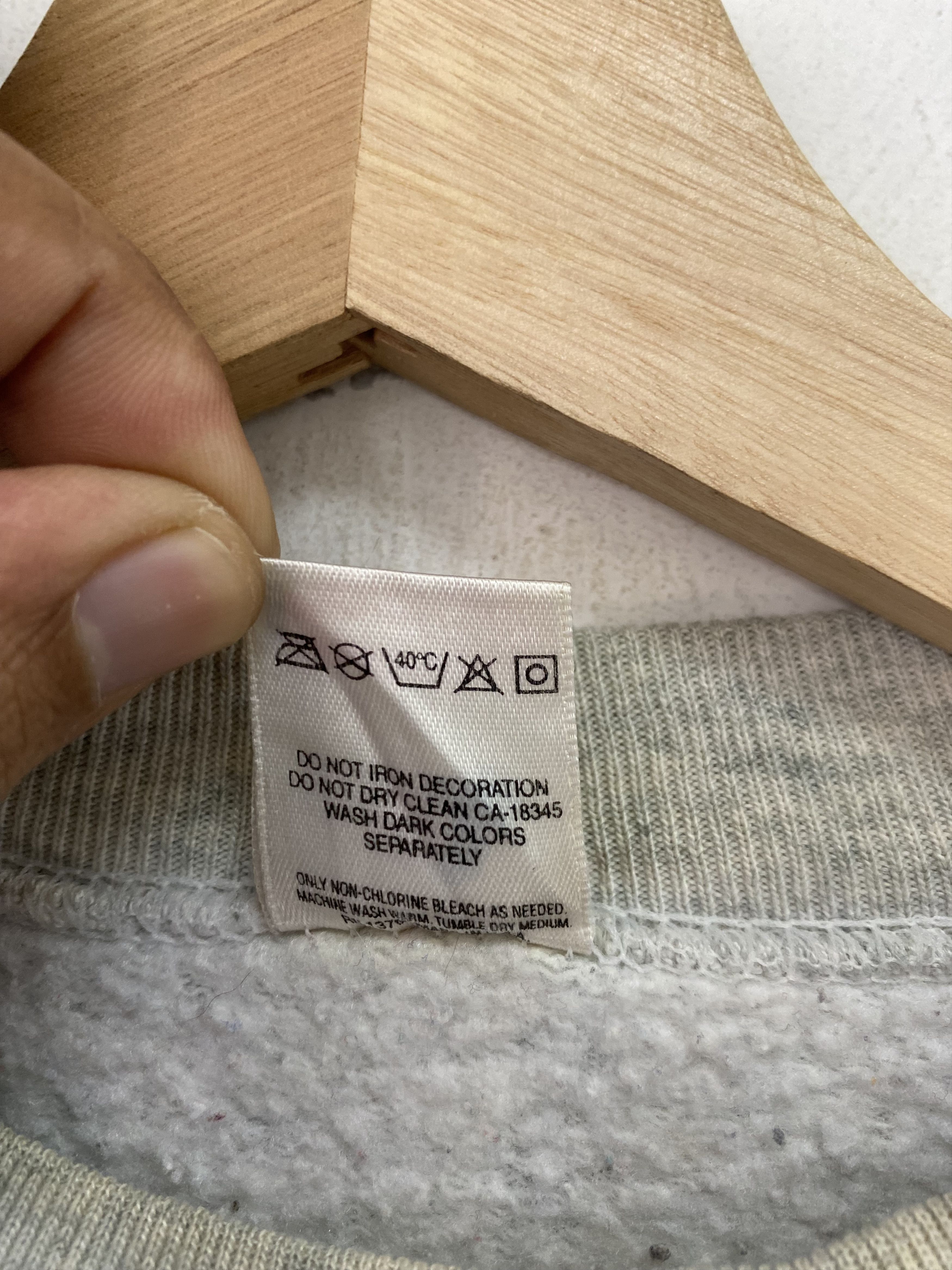 Habitat × Vintage Vintage Wild Wolf Habitat Sweatshirt Large Size Grey Size US L / EU 52-54 / 3 - 14 Thumbnail