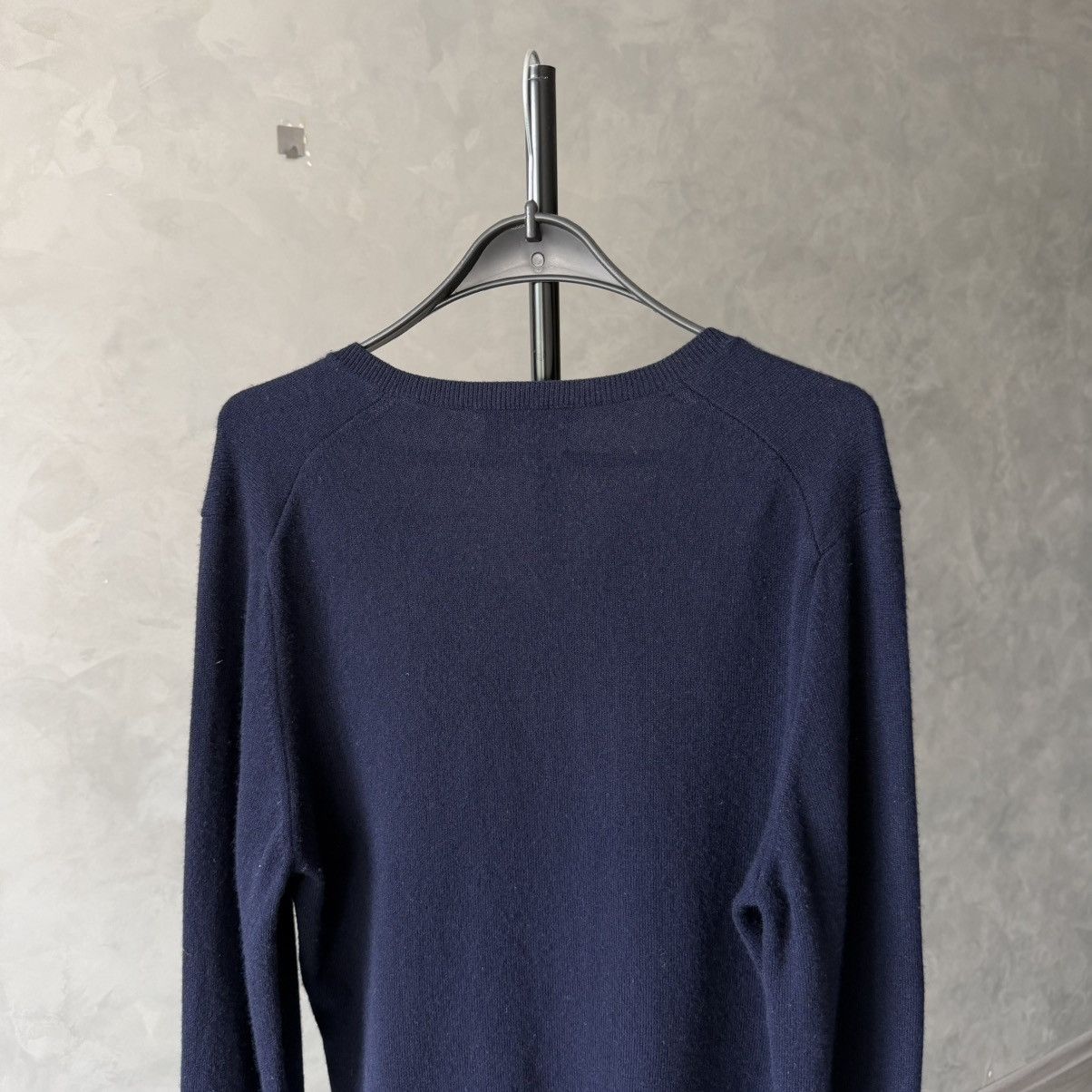 Other Eric Bompard Cashmere V Neck Sweater Size XXL / US 16-18 / IT 52-54 - 6 Thumbnail