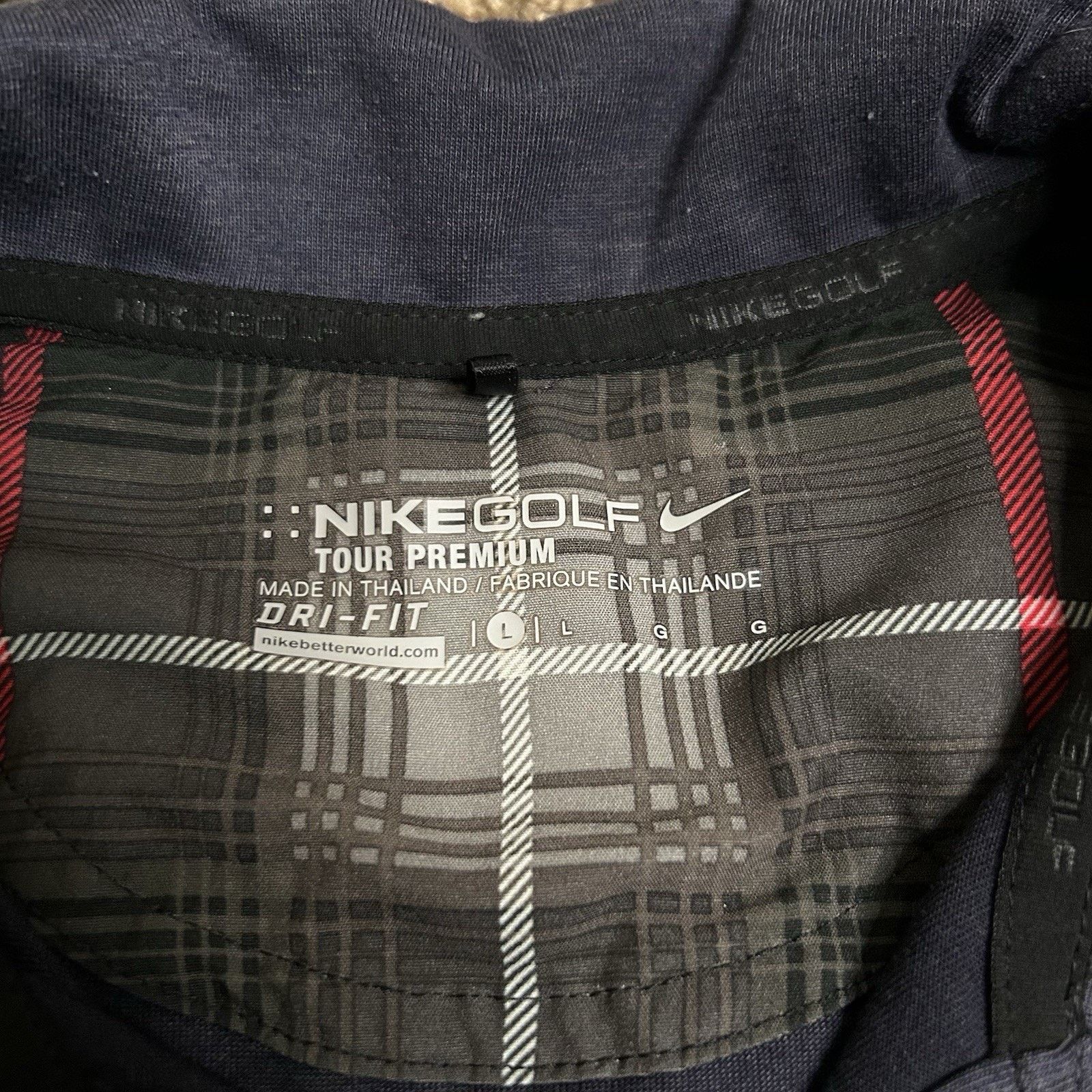 Nike Nike Golf Tour Premium Dri-Fit Lightweight Polo Size Large Size US L / EU 52-54 / 3 - 3 Thumbnail