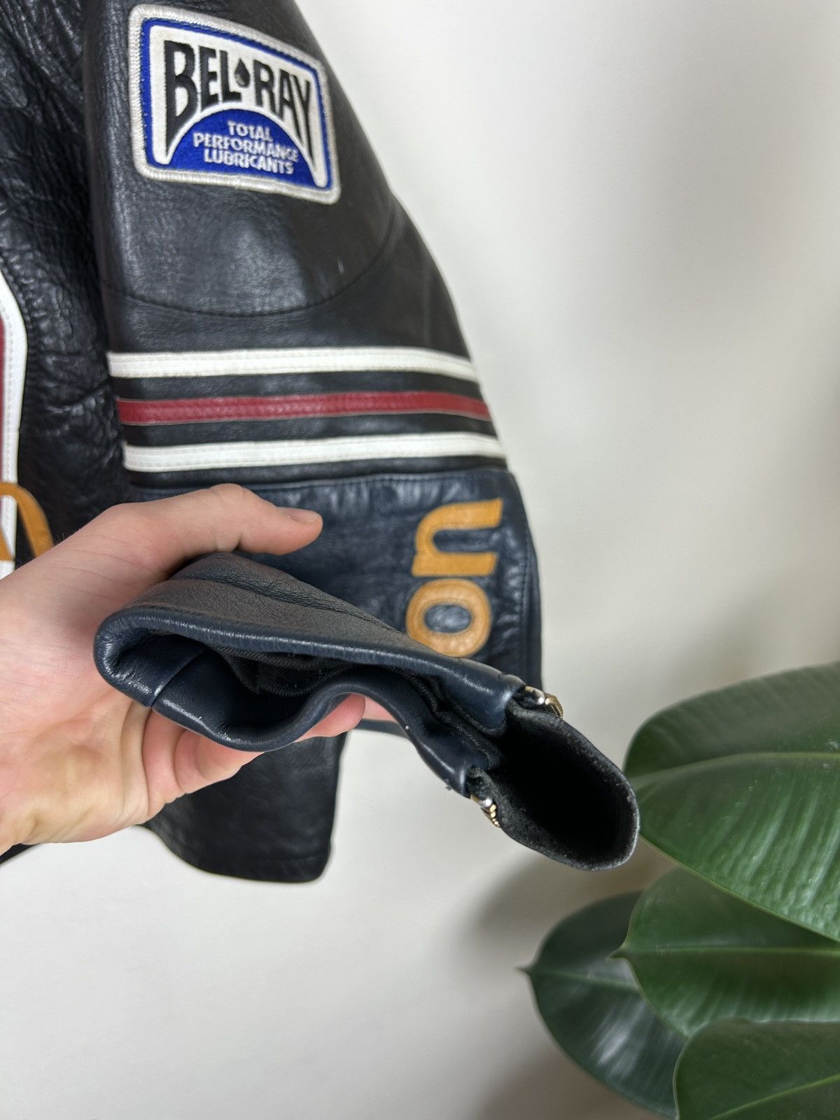 Vanson Leathers × Vintage Vintage Vanson Leather Bikers Jacket Size US L / EU 52-54 / 3 - 8 Thumbnail