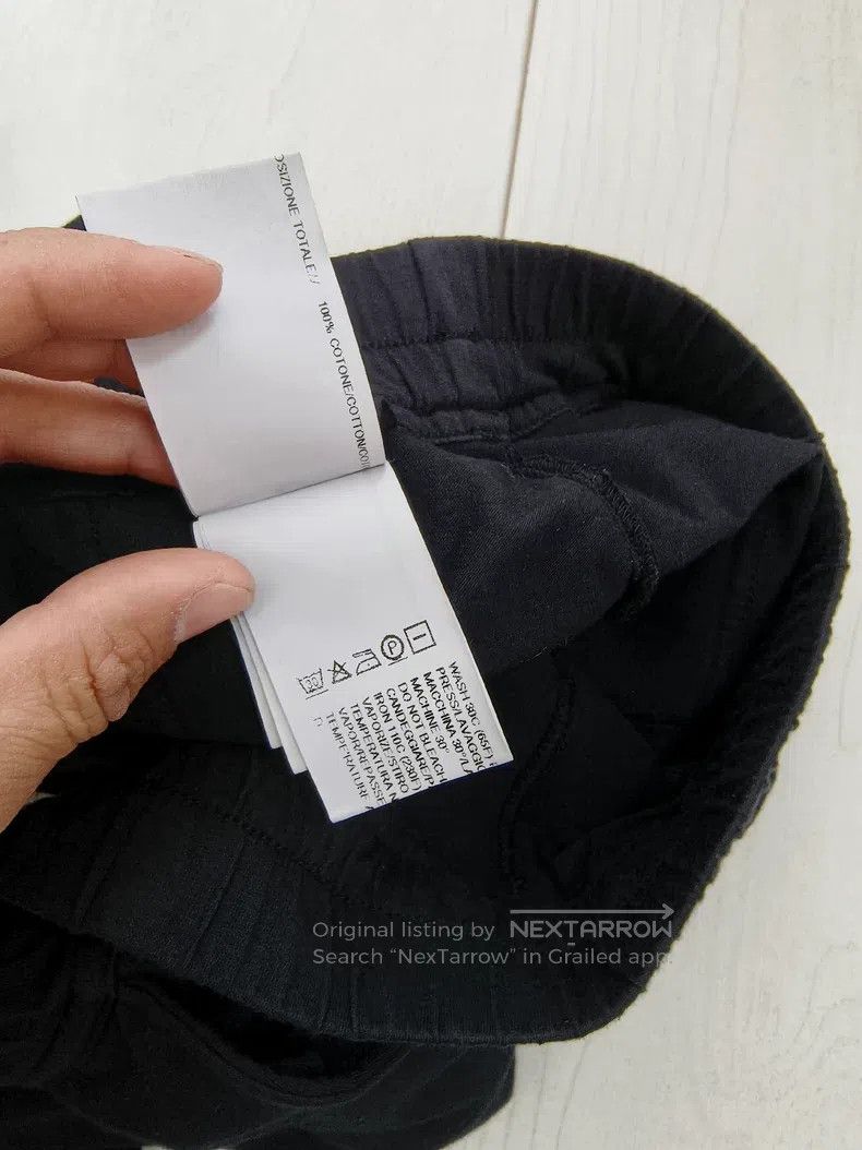 Rick Owens RICK OWENS size XS Black Loose Fit Crotch Drop Pants Size US 27 - 7 Thumbnail
