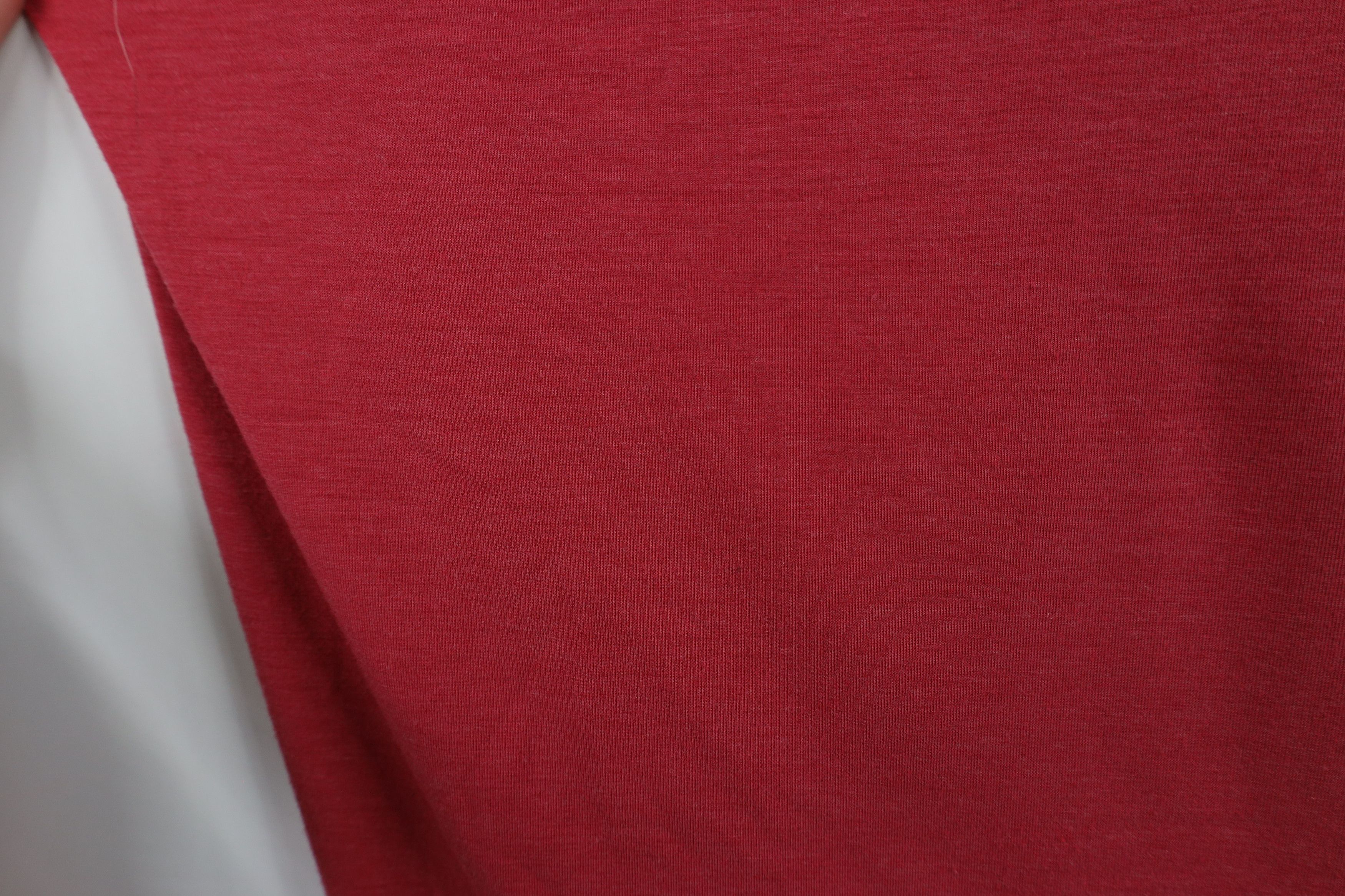 Vintage Wolaco Knit Stretch Clinton Long Sleeve T-Shirt Red USA Size US M / EU 48-50 / 2 - 6 Thumbnail