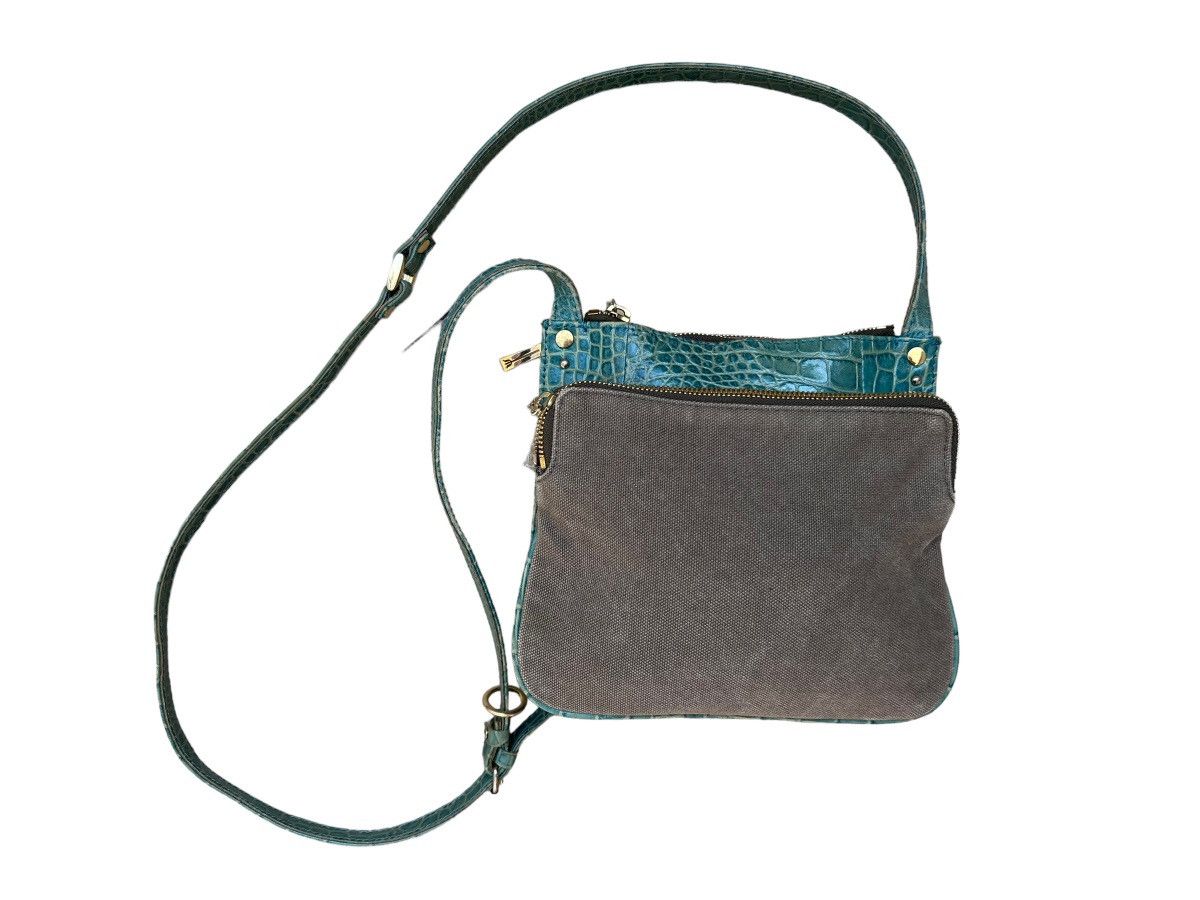 Yohji Yamamoto Yohji Yamamoto Y’saccs X Kenji Ikeda 3 Layer Mini Sling Bag Size ONE SIZE - 1 Thumbnail