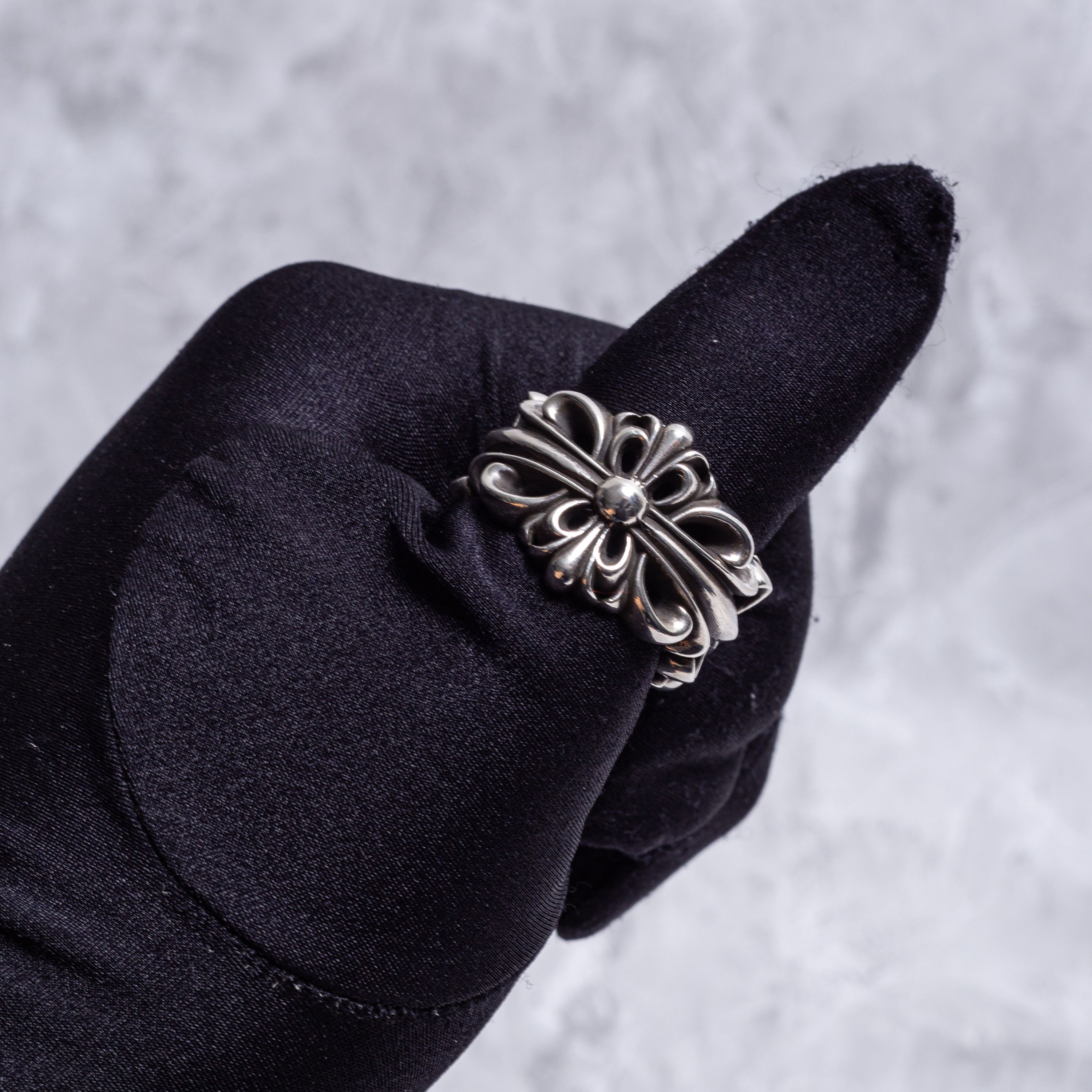Chrome Hearts CHROME HEARTS Double Floral Ring Size ONE SIZE - 12 Thumbnail