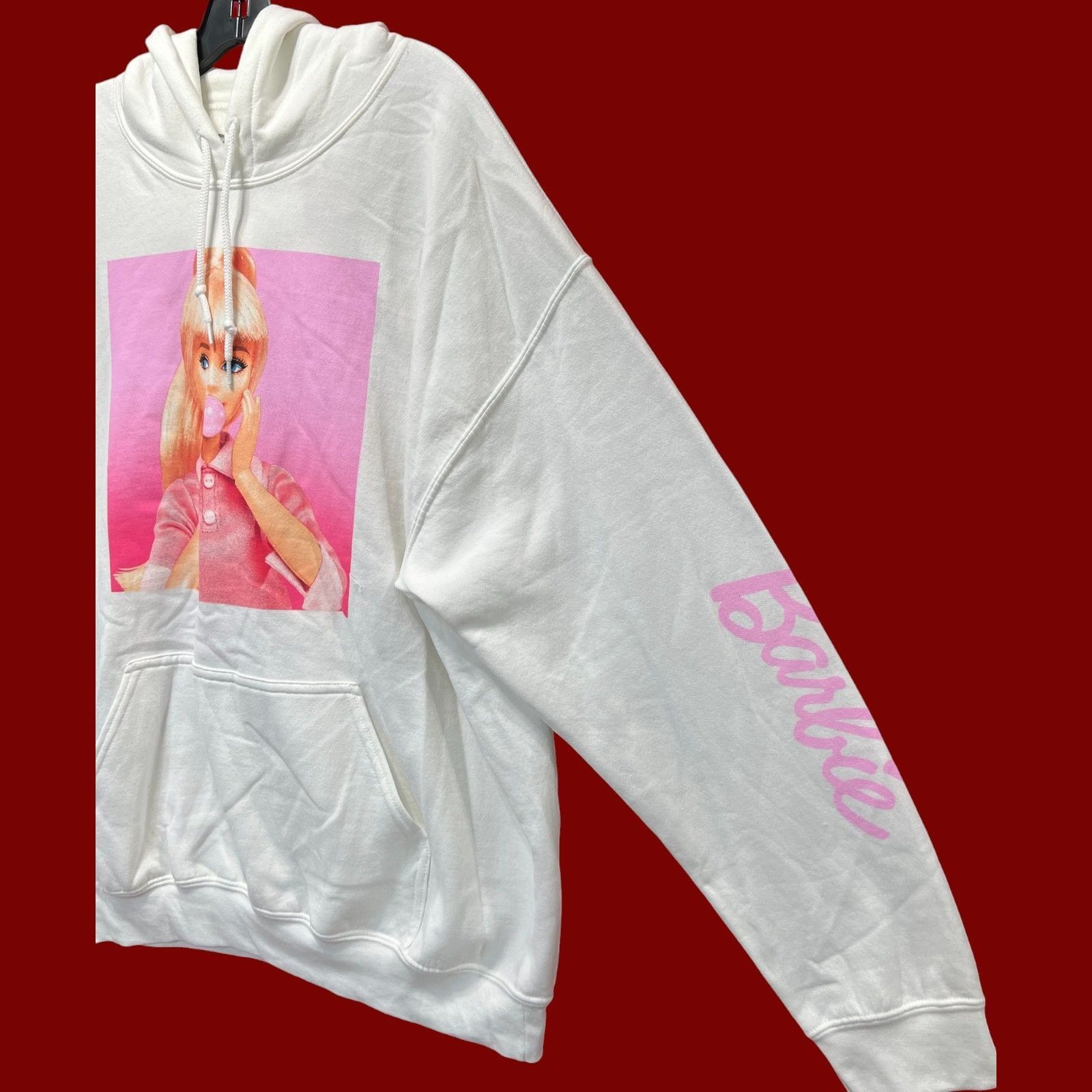 Other Mattel - Barbie - Women's Long Sleeve Hooded Sweatshirt - Wh Size XL / US 12-14 / IT 48-50 - 15 Thumbnail