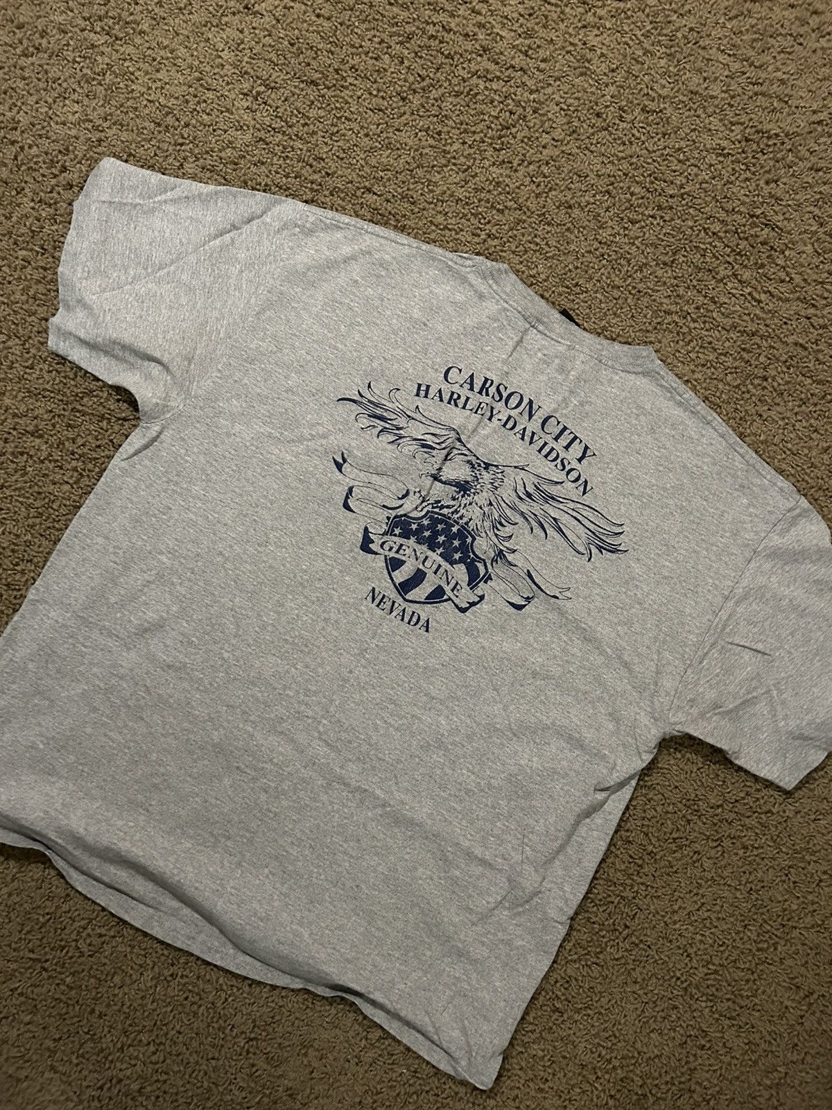 Vintage Vintage Harley Davidson Graphic Tee Size US XL / EU 56 / 4 - 5 Thumbnail