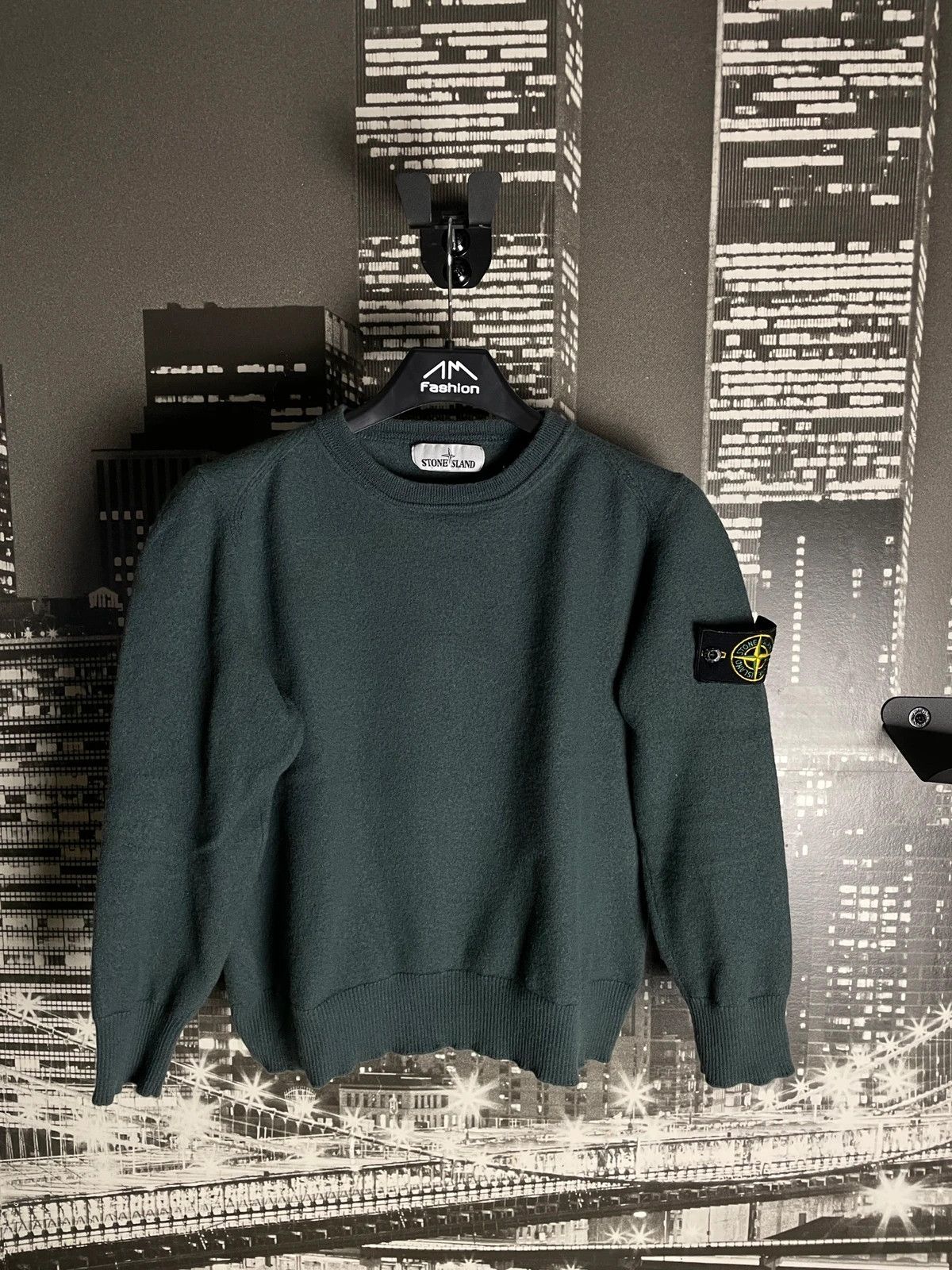 Stone Island Stone Island Wool Sweater Size S / US 4 / IT 40 - 1 Thumbnail