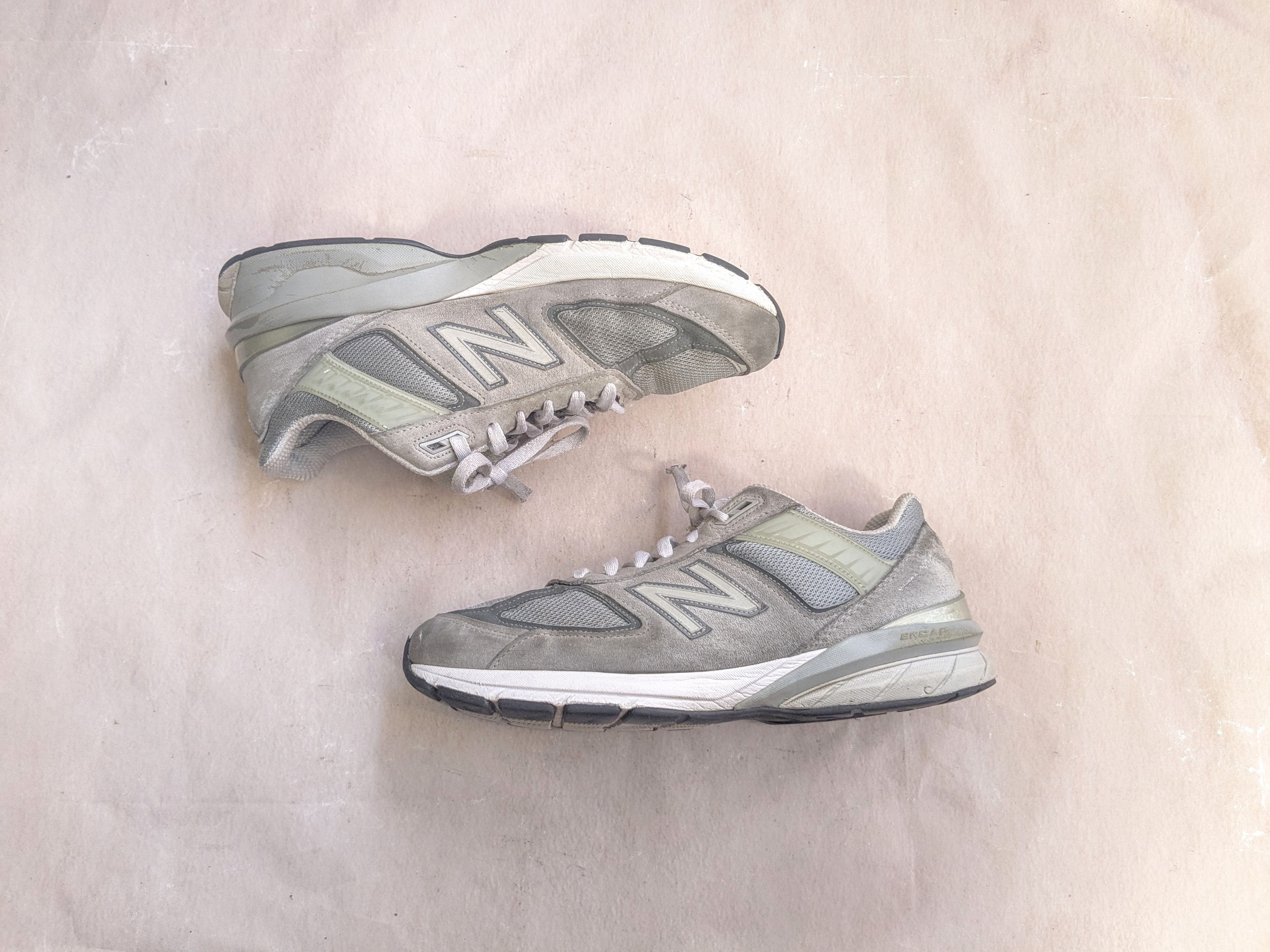 New Balance New Balance 990v5 Castle Rock M990GL5 11 Suede Size US 11 / EU 44 - 1 Thumbnail