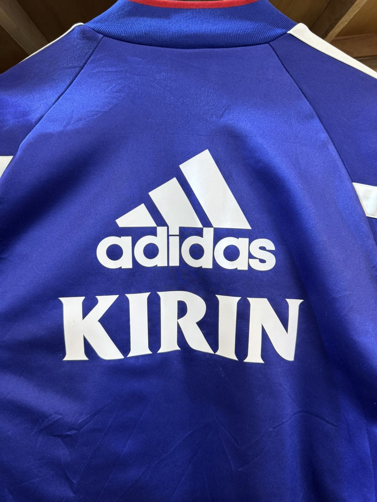 Adidas × Vintage Vintage JFA 2000-01 Adidas Football Training Jumper Size US L / EU 52-54 / 3 - 5 Thumbnail
