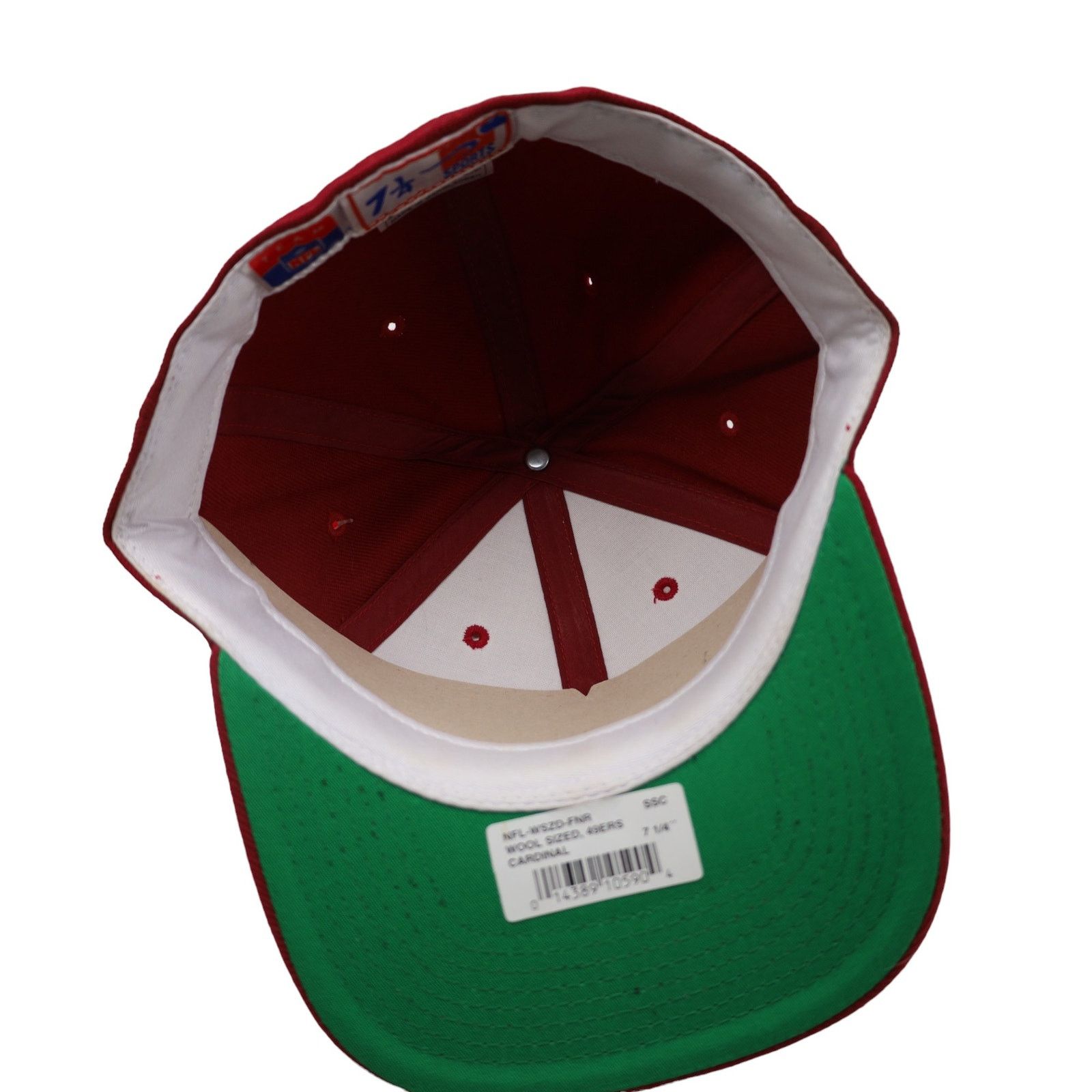 NFL × Sports Specialties × Vintage Vintage NWT Sport Specialties San Francisco 49ers Fitted Cap Size ONE SIZE - 5 Thumbnail