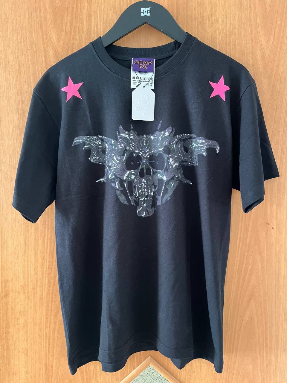 トップス SOAP08 Demon t-shirt by Drain Gang sizeM SOAP08 Demon t-shirt by Drain Gang