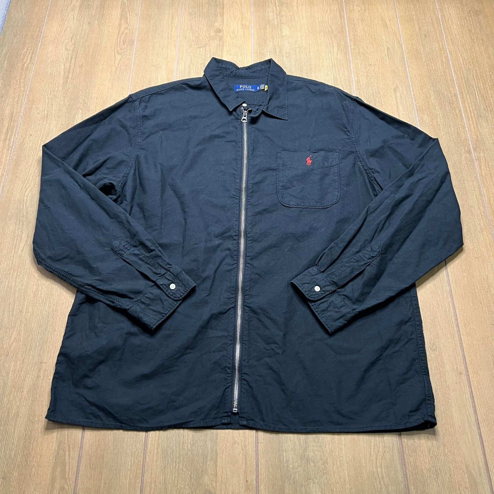 Polo Ralph Lauren Polo Ralph Lauren long-sleeve XL -dyed Oxford over-shirt Size US XL / EU 56 / 4 - 1 Thumbnail