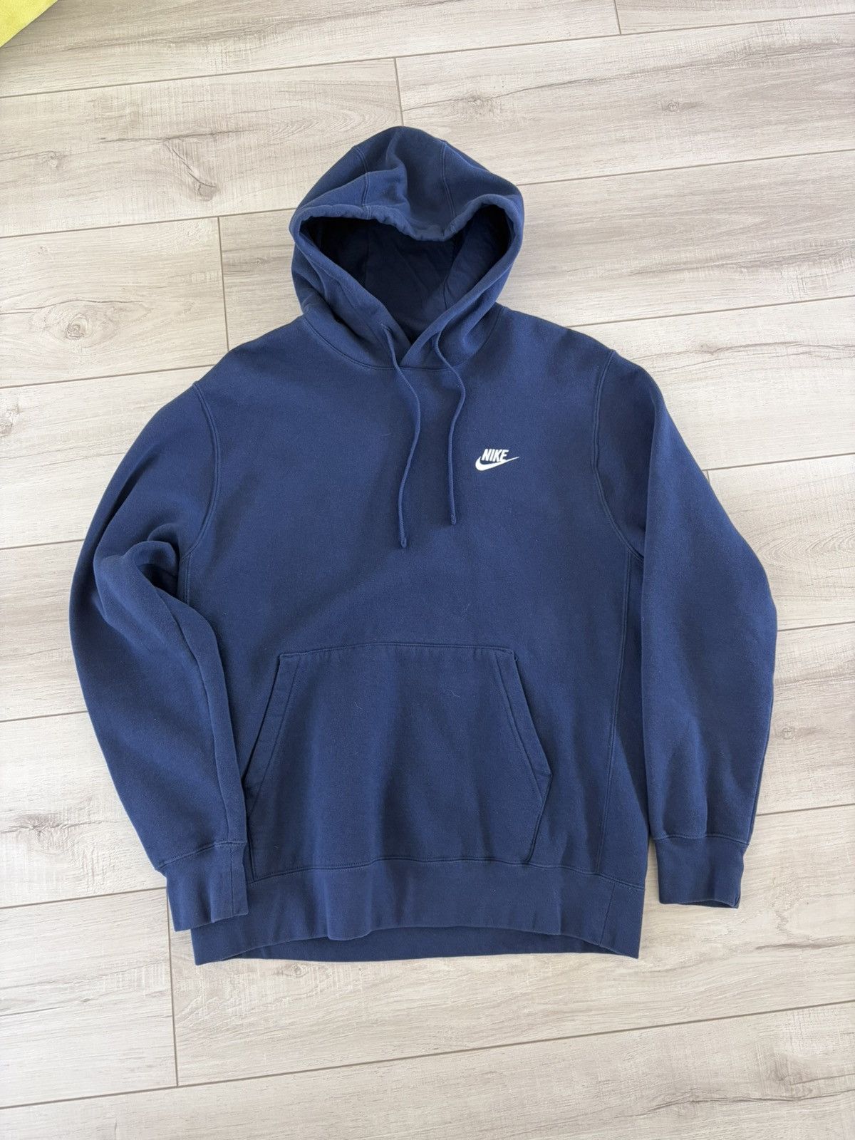 Nike Nike Sportswear Club Fleece Pullover Hoodie — Navy — Size L Size US L / EU 52-54 / 3 - 1 Thumbnail