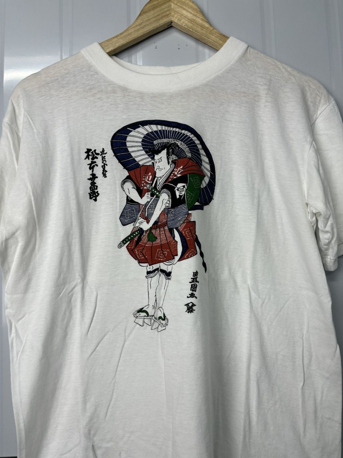Japanese Brand × Vintage RARE! Vintage 90’s Art Japanese Soldier Promo Size US M / EU 48-50 / 2 - 3 Thumbnail