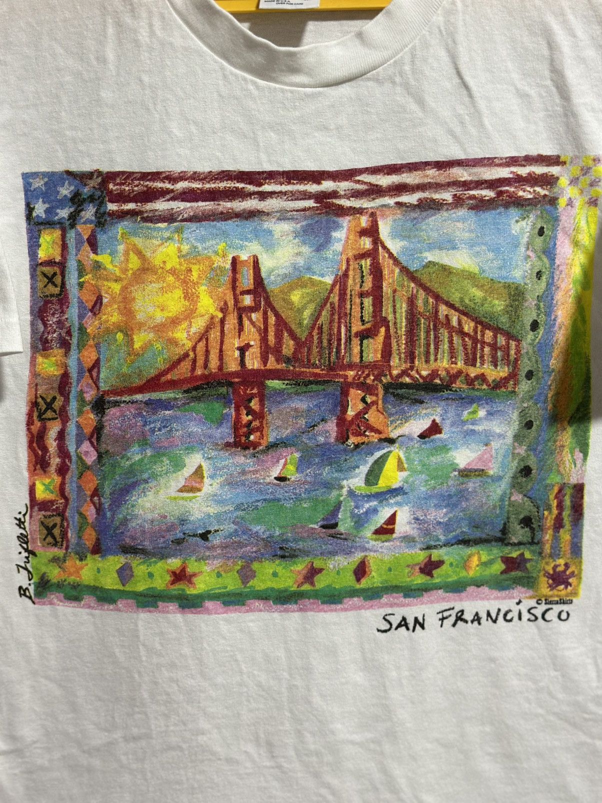 Anvil × Vintage Vintage Sierra Shirt San Francisco Faded Tee Size US M / EU 48-50 / 2 - 3 Thumbnail