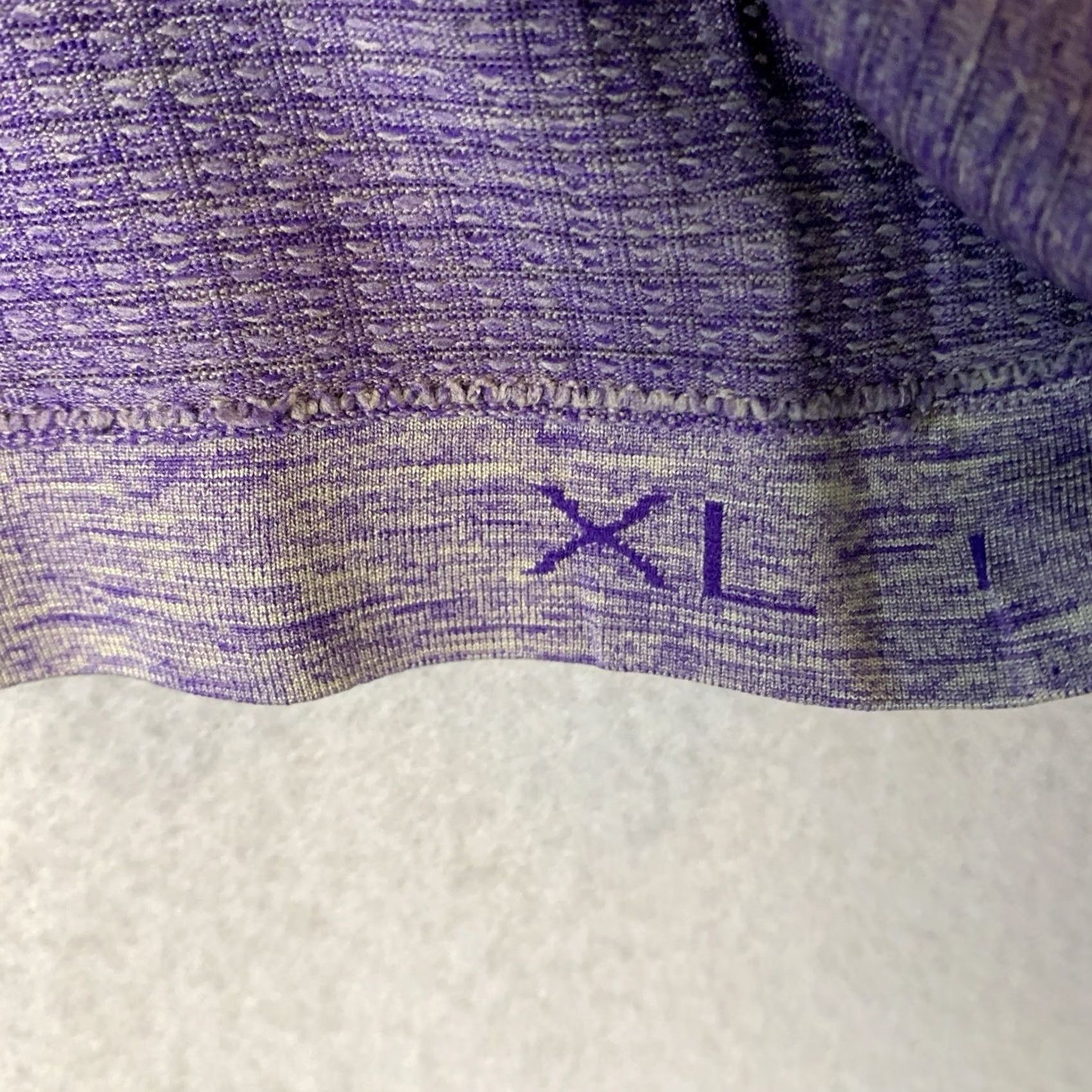 Lululemon Lululemon Metal Vent Tech Shirt Mens XL Purple Heather Crew Neck Pullover Athletic Fit Long Sleeve Solid Purple Size US XL / EU 56 / 4 - 3 Thumbnail