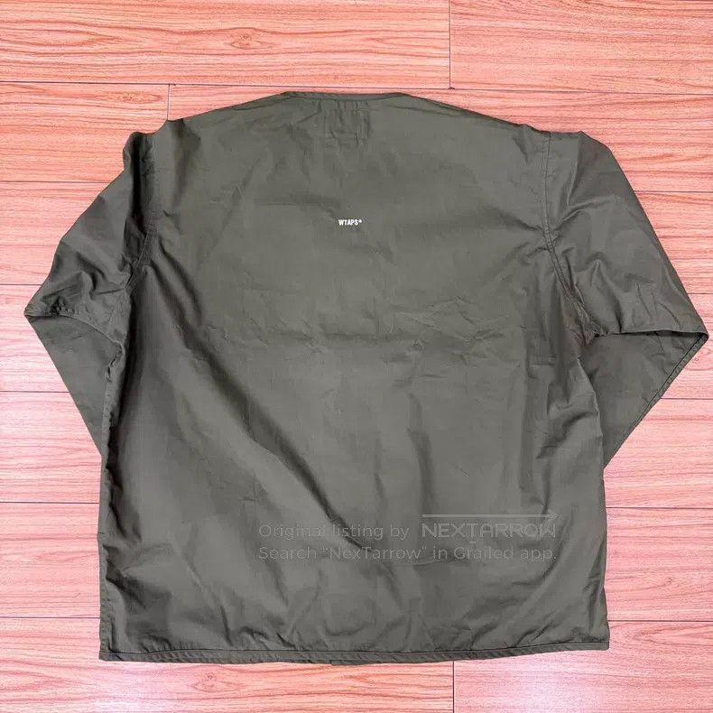 Wtaps Wtaps Casual long-sleeve collarless shirt Size US XL / EU 56 / 4 - 2 Thumbnail