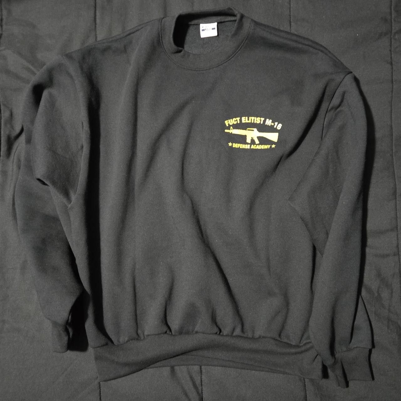 FUCT FUCT ELITIST M-16 CREWNECK Size US L / EU 52-54 / 3 - 1 Thumbnail