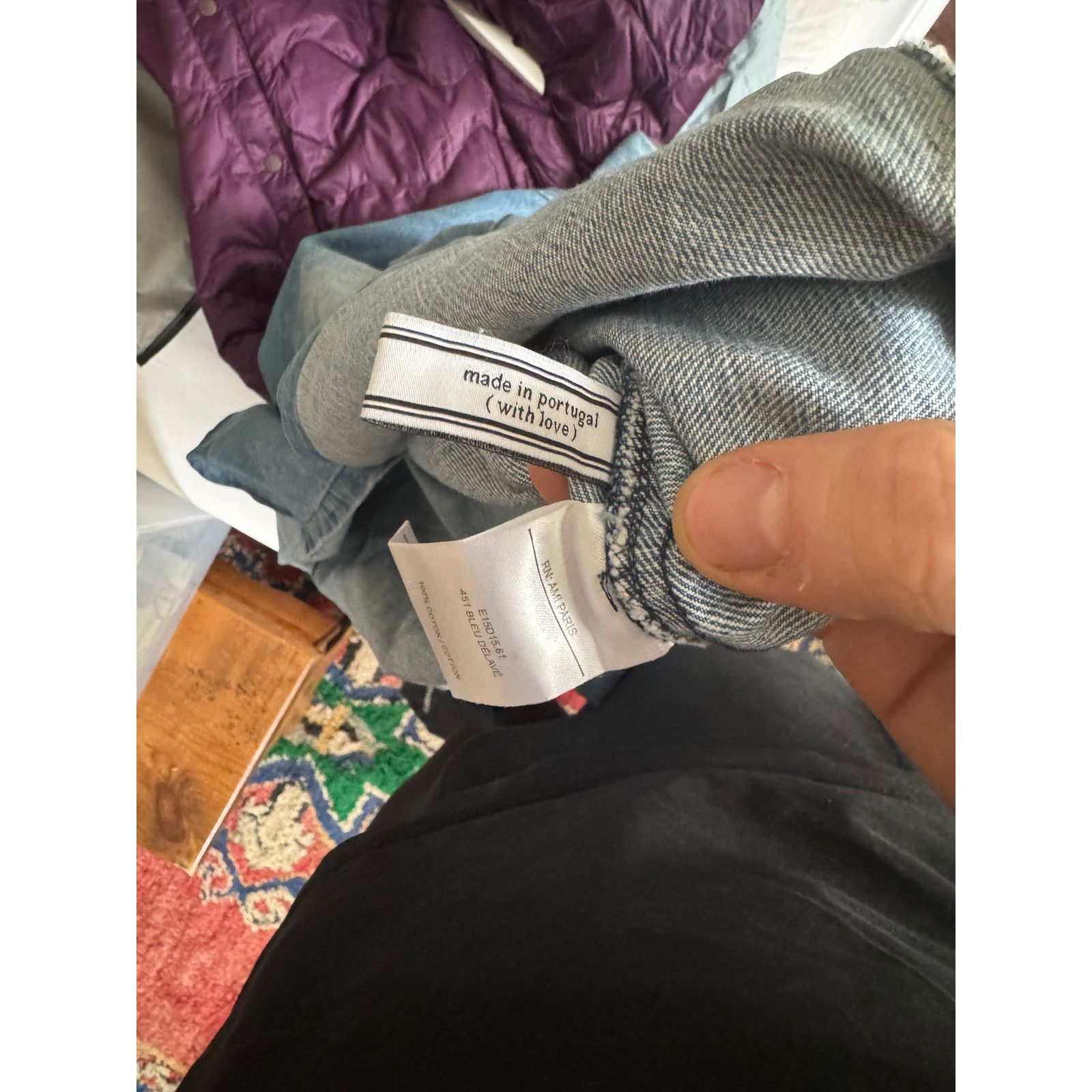 AMI Denim Shirt Size US M / EU 48-50 / 2 - 5 Thumbnail