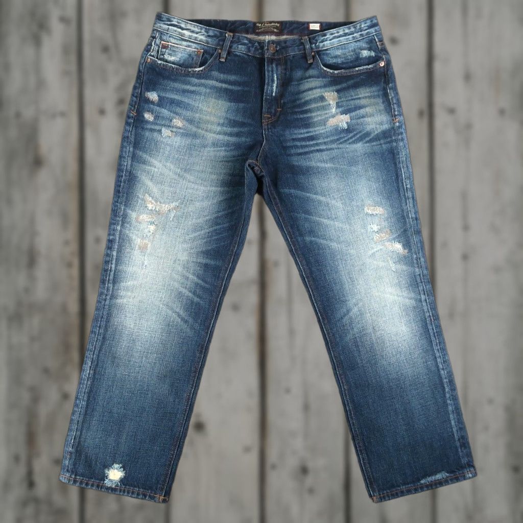Cult Of Individuality VINTAGE Cult of Individuality Distressed Womens Alter Ego Boyfriend Jeans Sz 31 (36x26) Size 24" / US 00 / IT 34 - 1 Thumbnail