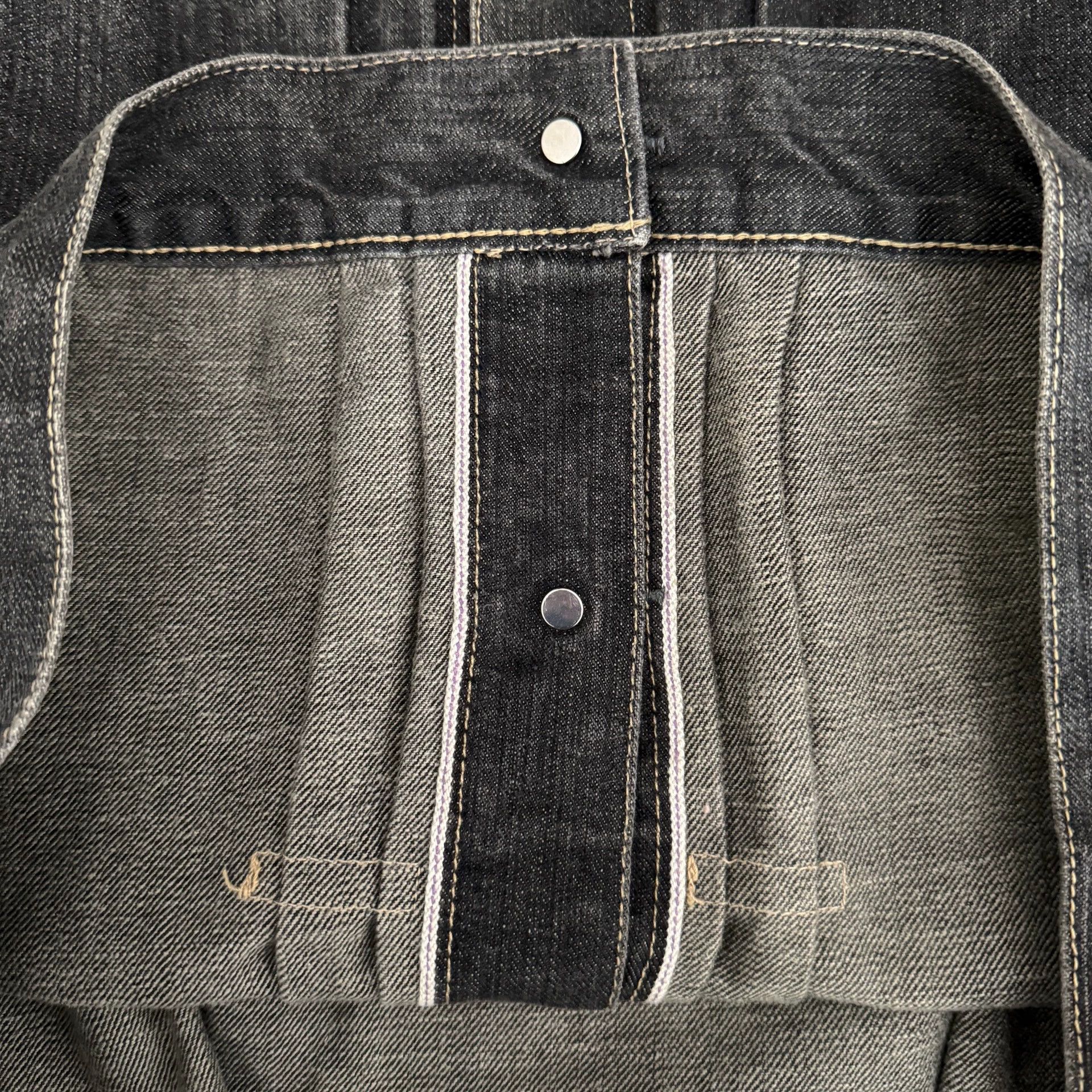 Tenderloin Tenderloin K-7 Black Washed Denim Jacket Size US L / EU 52-54 / 3 - 7 Thumbnail