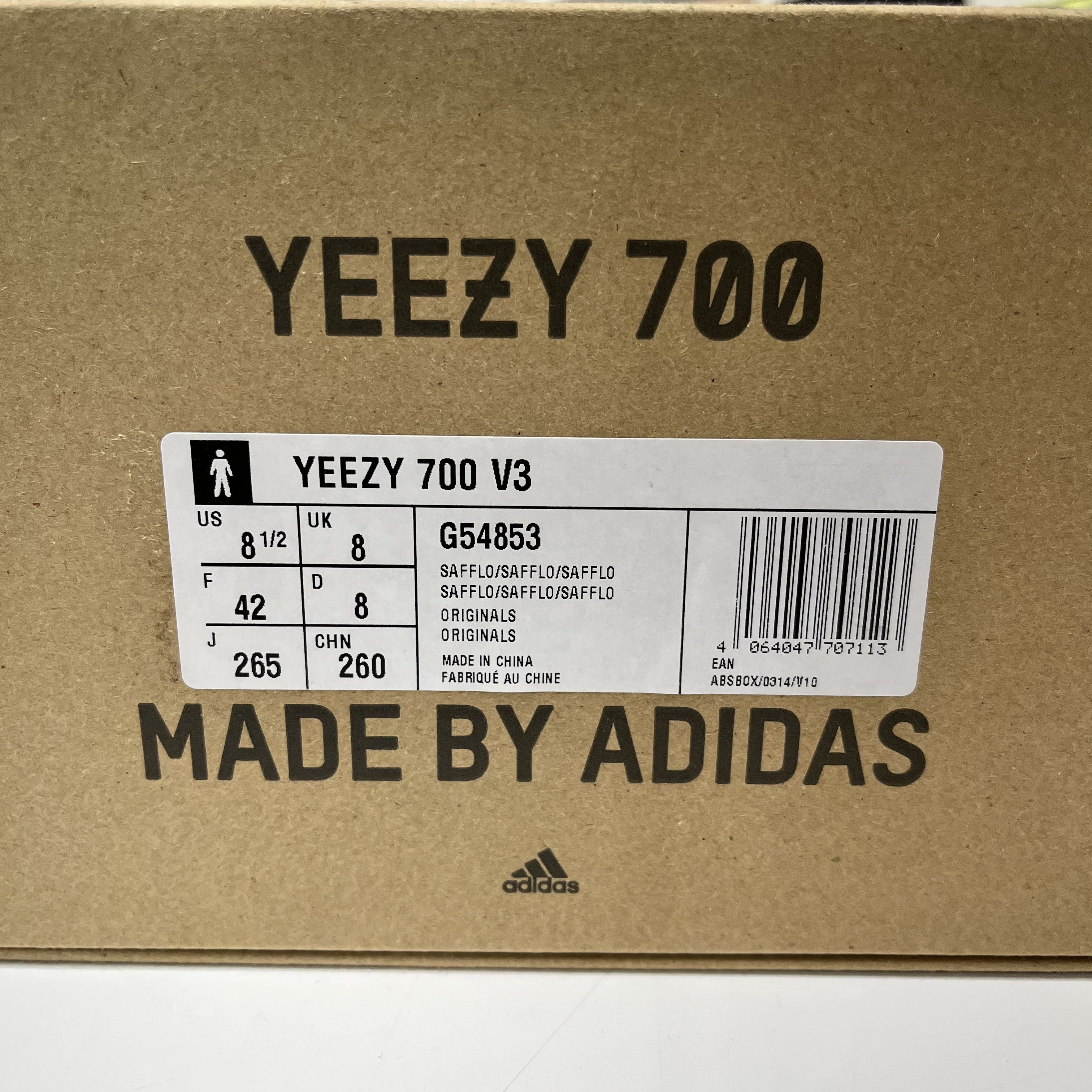 Adidas Adidas Yeezy 700 V3 Safflower Size US 8.5 / EU 41-42 - 13 Thumbnail