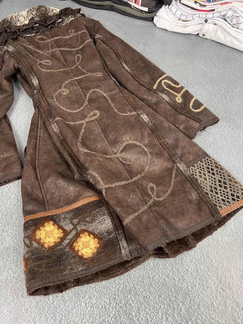 Save The Queen 00s Archival Futuristic Y2K Coat Jacket