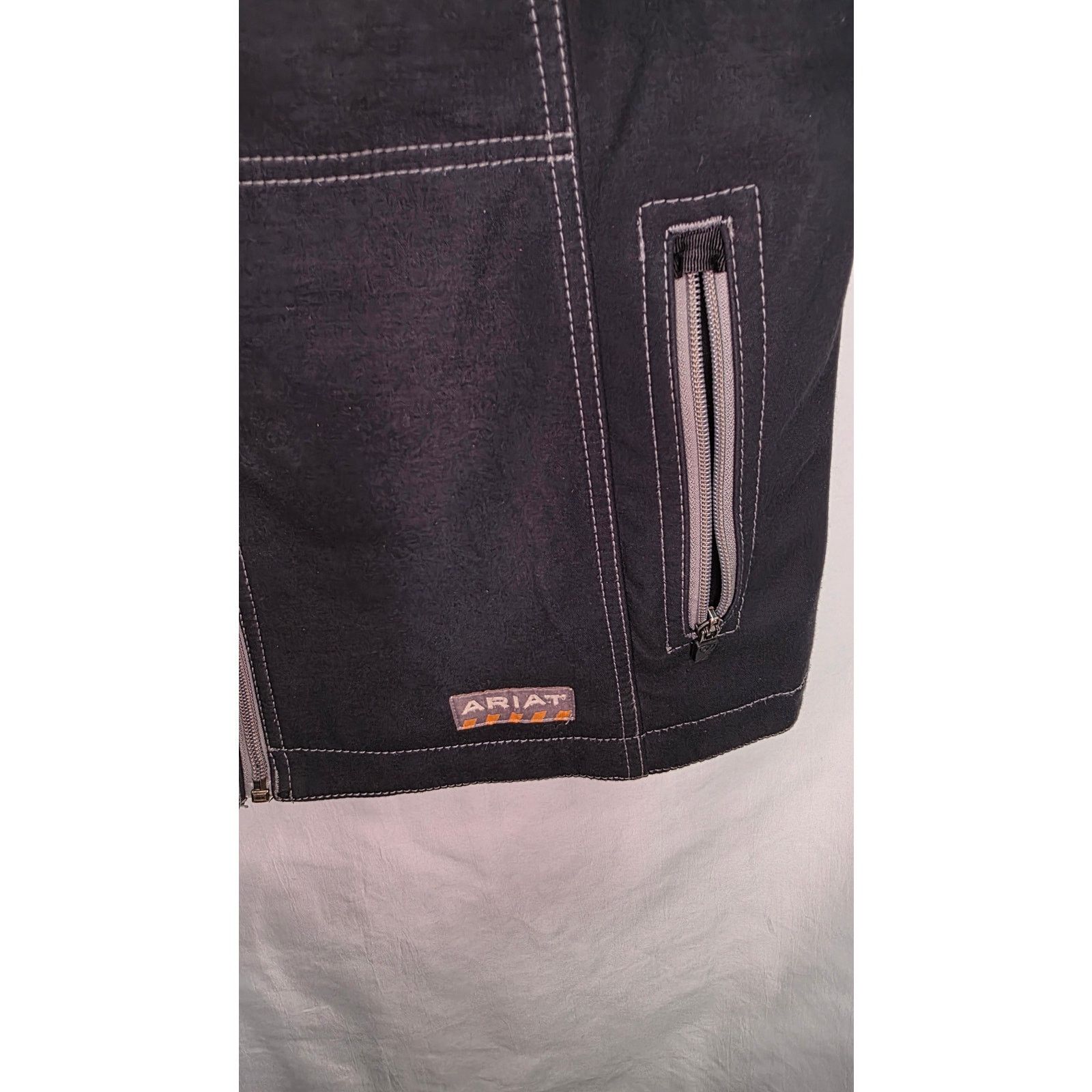 Ariat Ariat Rebar Canvas Softshell Vest Women's Black Workwear L Size L / US 10 / IT 46 - 11 Thumbnail