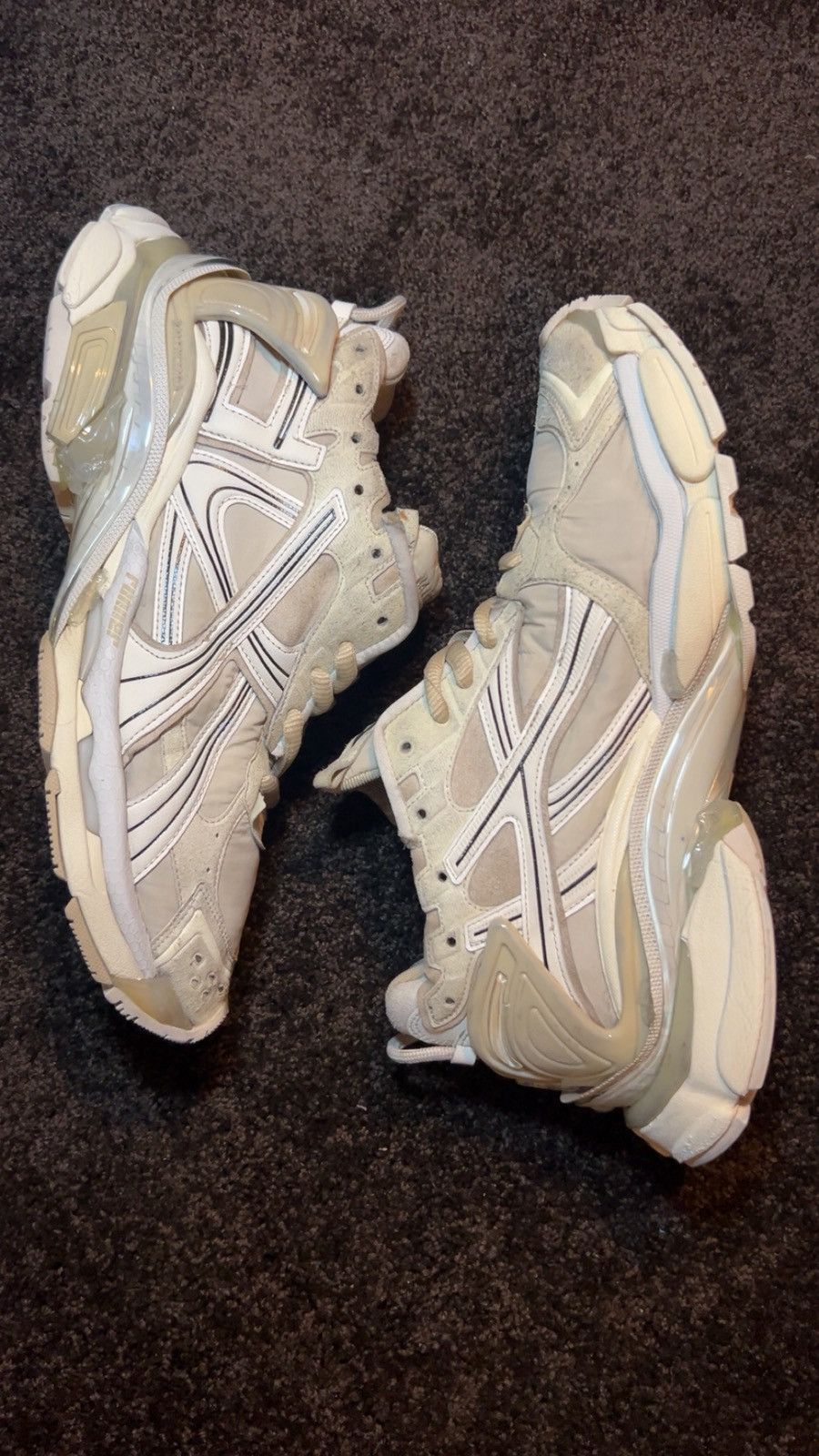 Balenciaga Balenciaga Runner Beige Size US 12 / EU 45 - 8 Thumbnail