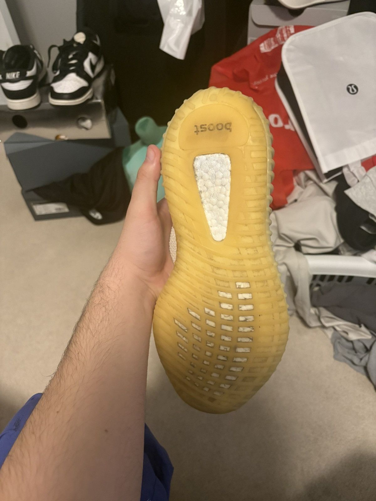 Adidas Yeezy Boost 350 Cream Size US 10 / EU 43 - 6 Thumbnail