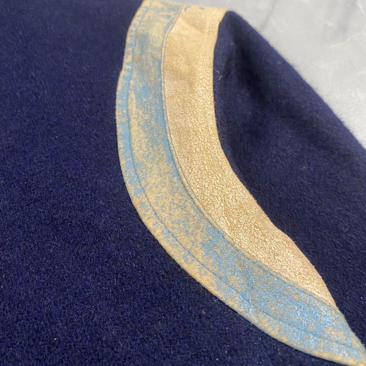 Japanese Brand Vintage 90s Caravach Kohmabon Japan Wool Varsity Jacket Size US M / EU 48-50 / 2 - 5 Thumbnail