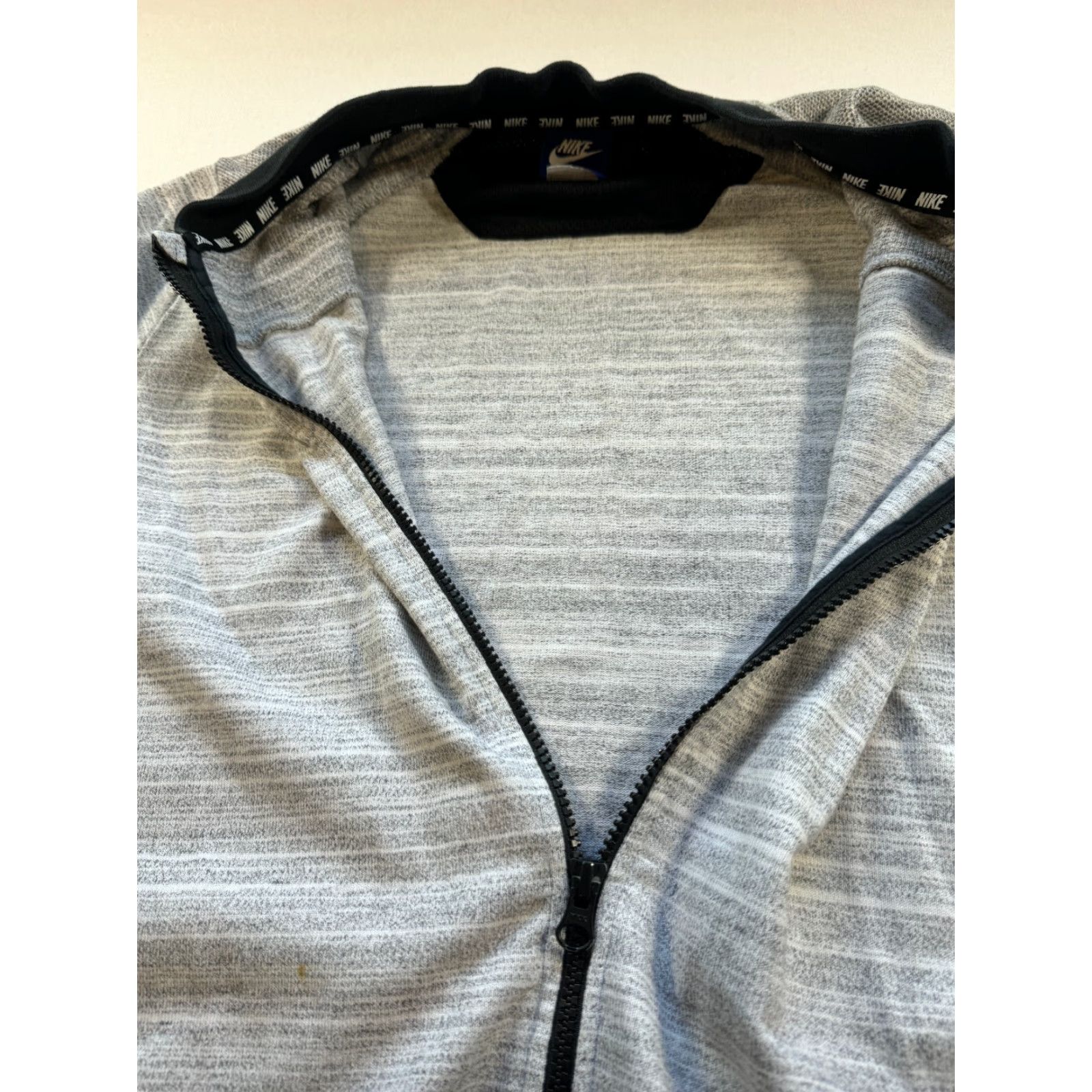 Nike Nike ADV15 Knit Advanced Mens L FullZip Jacket White ADV15 Knit Full Zip Nike Mens L White Jacket Size US L / EU 52-54 / 3 - 6 Thumbnail