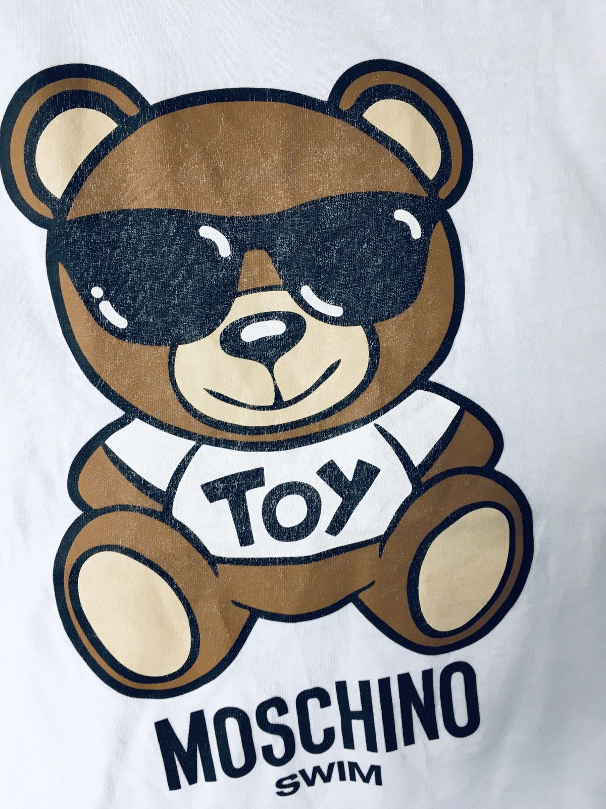 Moschino Moschino swim teddy bear logo tee tshirt y2k drip old money Size US M / EU 48-50 / 2 - 5 Thumbnail