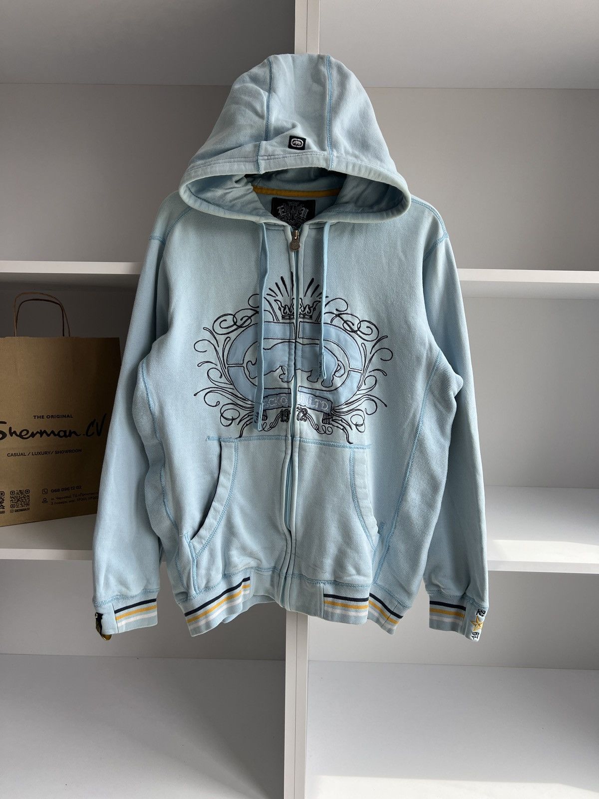 Ecko Unltd. × Vintage Vintage Ecko Y2k Style Hoodie Size US M / EU 48-50 / 2 - 3 Thumbnail