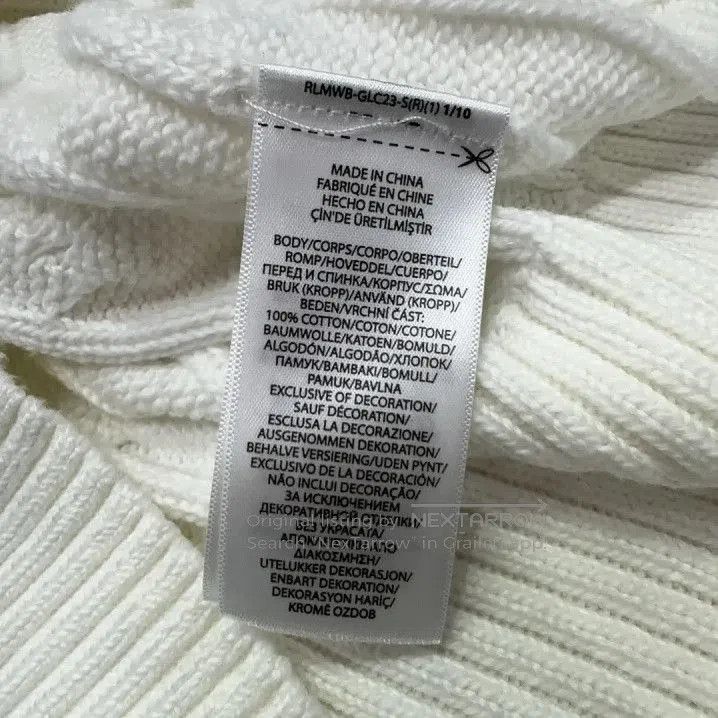 Polo Ralph Lauren Polo Ralph Lauren SS22 Chunky Cable Knit Sweater. Size US L / EU 52-54 / 3 - 4 Thumbnail