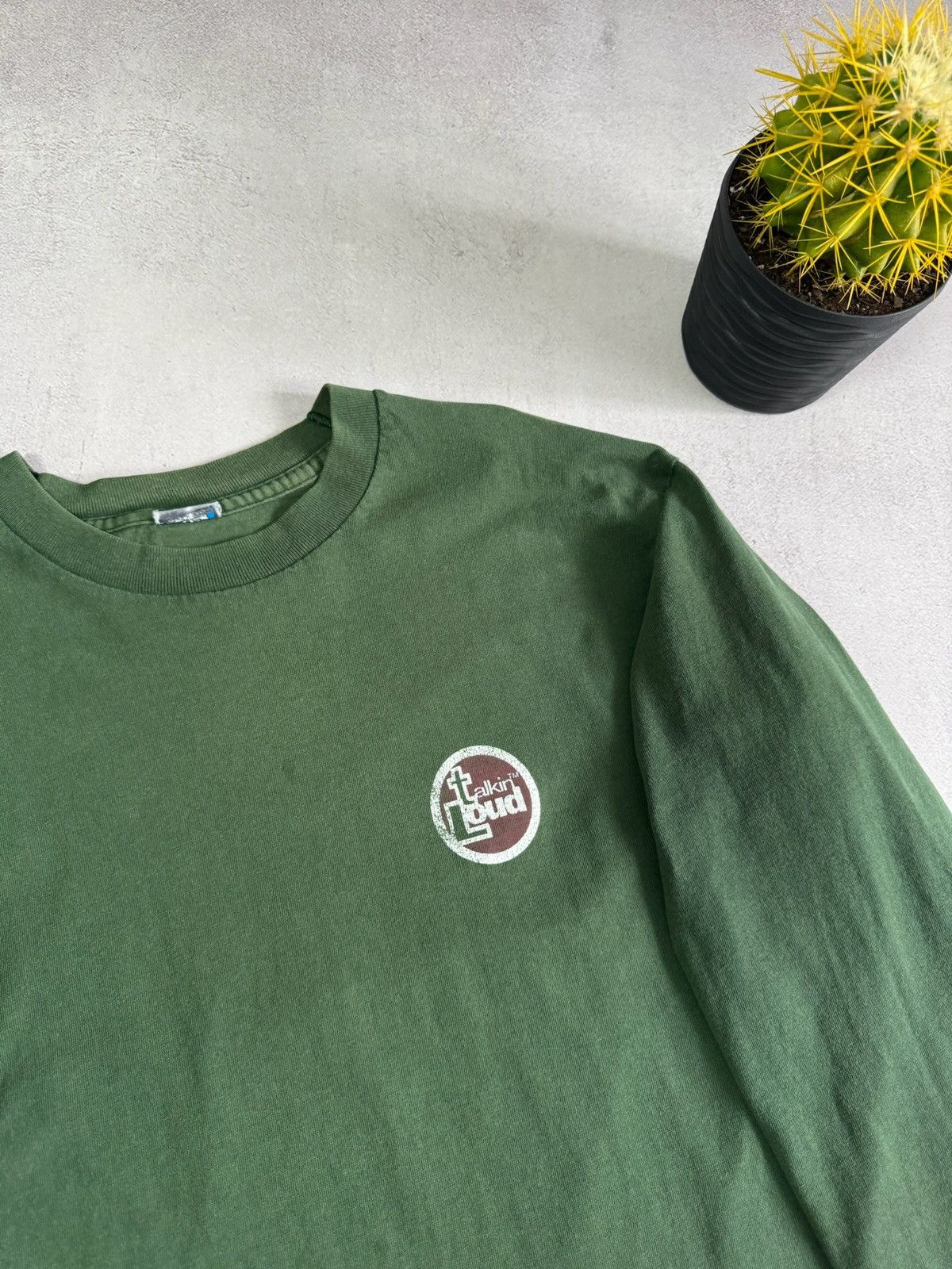 Vintage Very Rare Talkin Loud Long Sleeve Big Logo Mens Vintage 80s Size US L / EU 52-54 / 3 - 11 Thumbnail