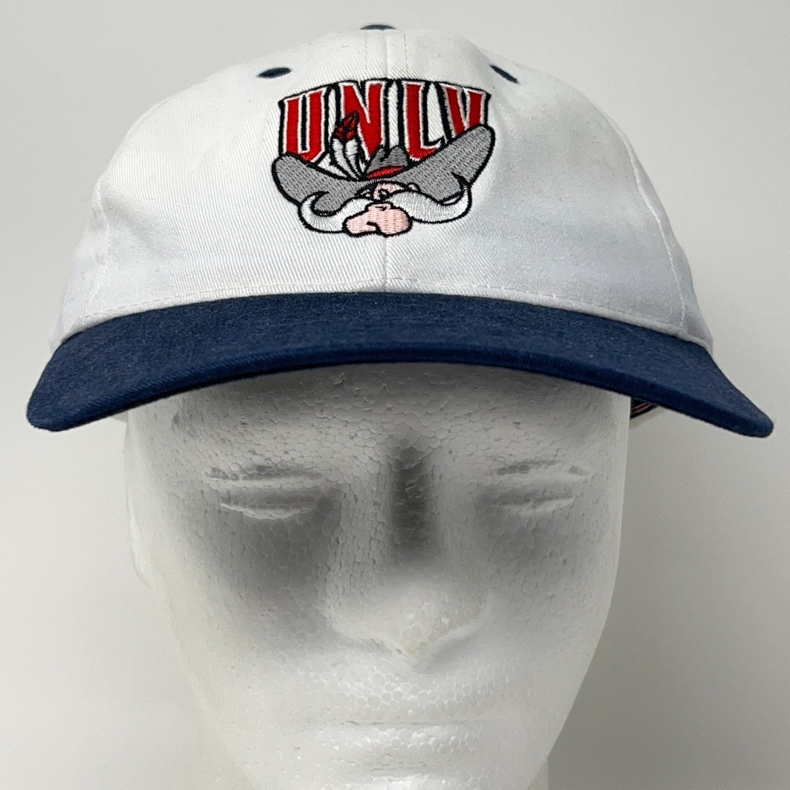 Vintage Vintage UNLV Runnin Rebels Nextlink Hat Baseball Cap White Size ONE SIZE - 2 Thumbnail