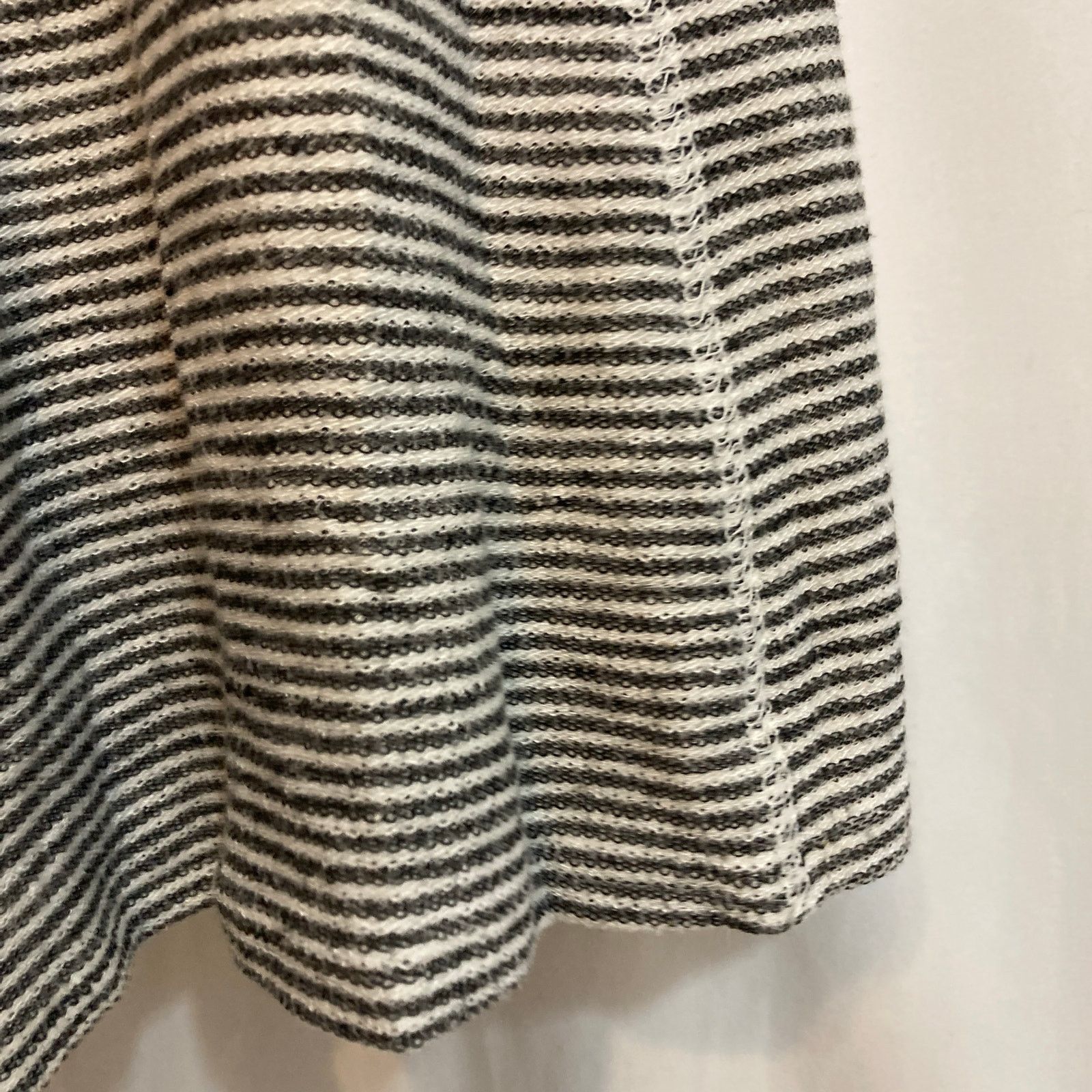 Other Monteau Black and White Striped Knit Sweater Fall Midi Skirt Size 30" / US 8 / IT 44 - 4 Thumbnail