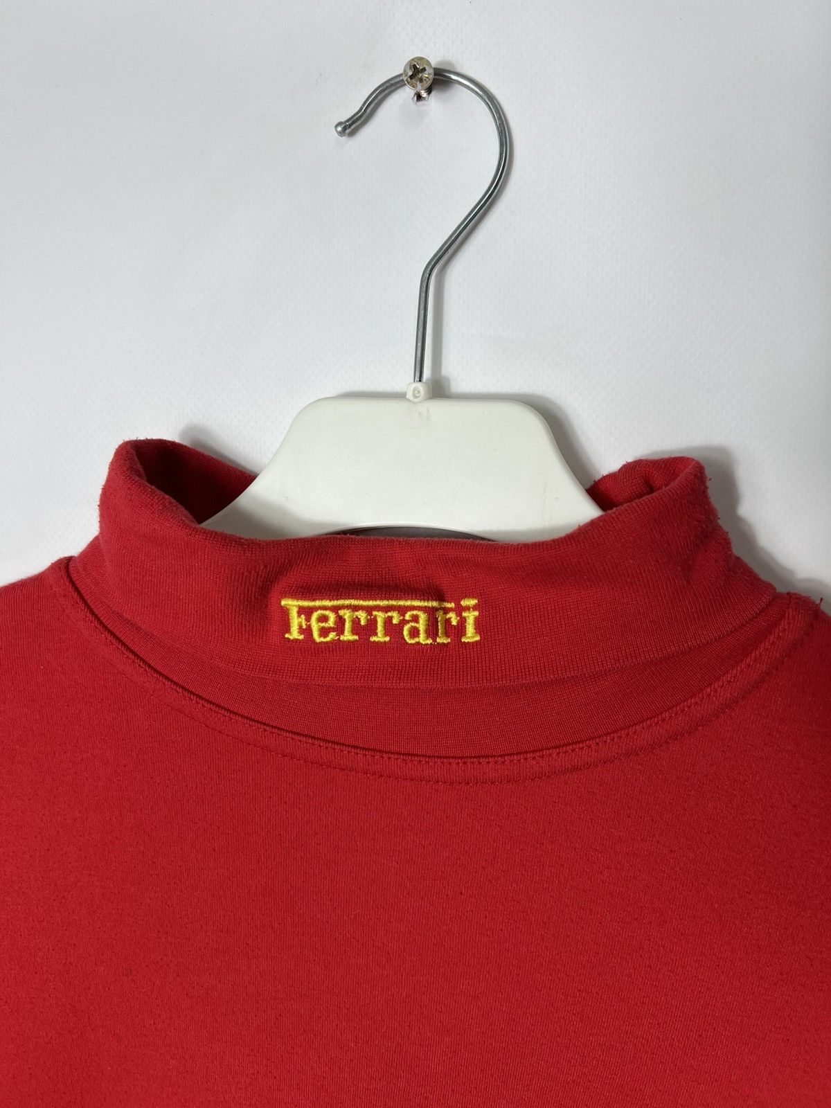Ferrari Vintage streetwear y2k Ferrari 1996 Turtleneck Sweatshirt Size US L / EU 52-54 / 3 - 4 Thumbnail