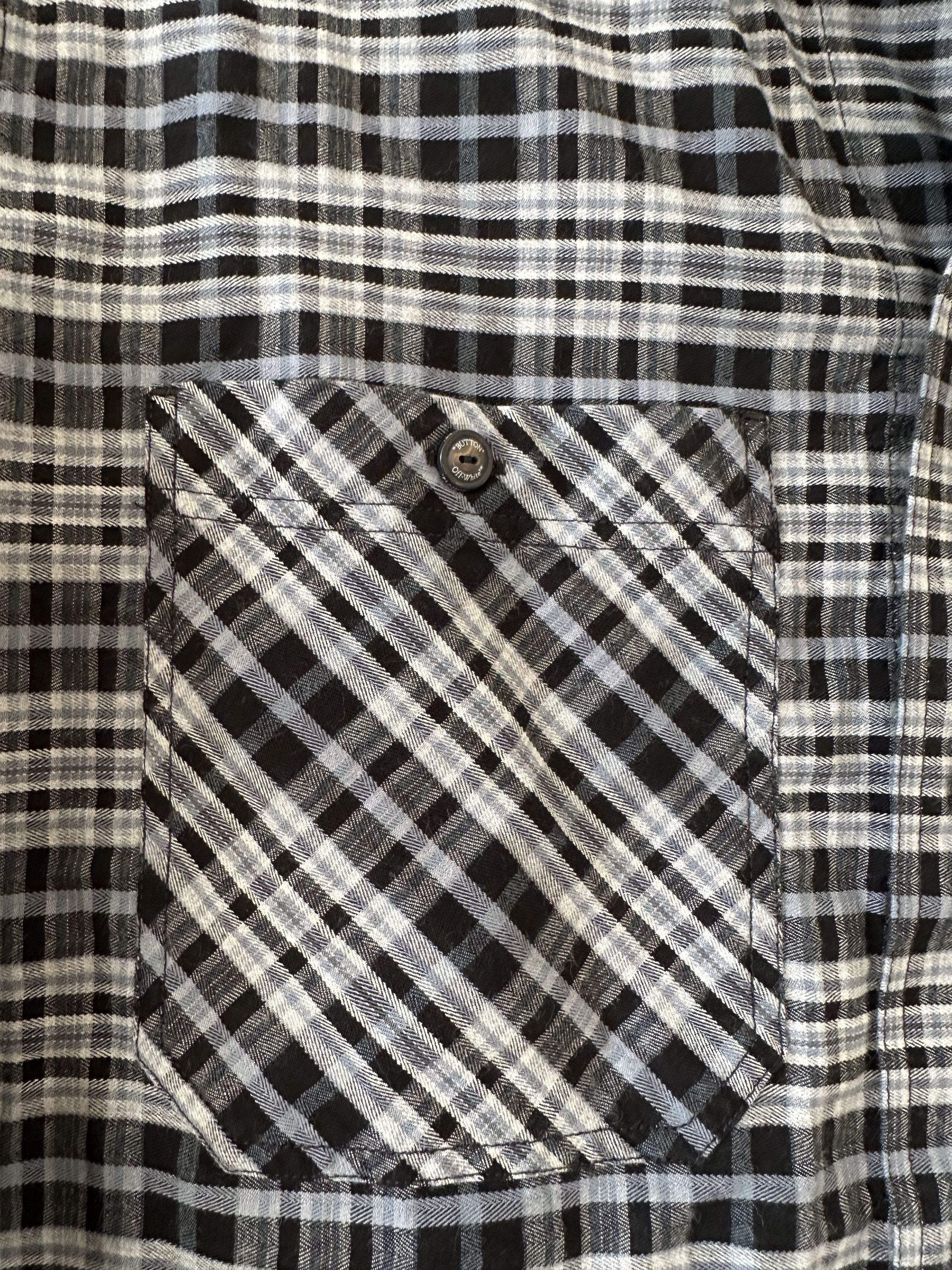 Off-White Off-White Plaid Hands Flannel Size US S / EU 44-46 / 1 - 2 Thumbnail