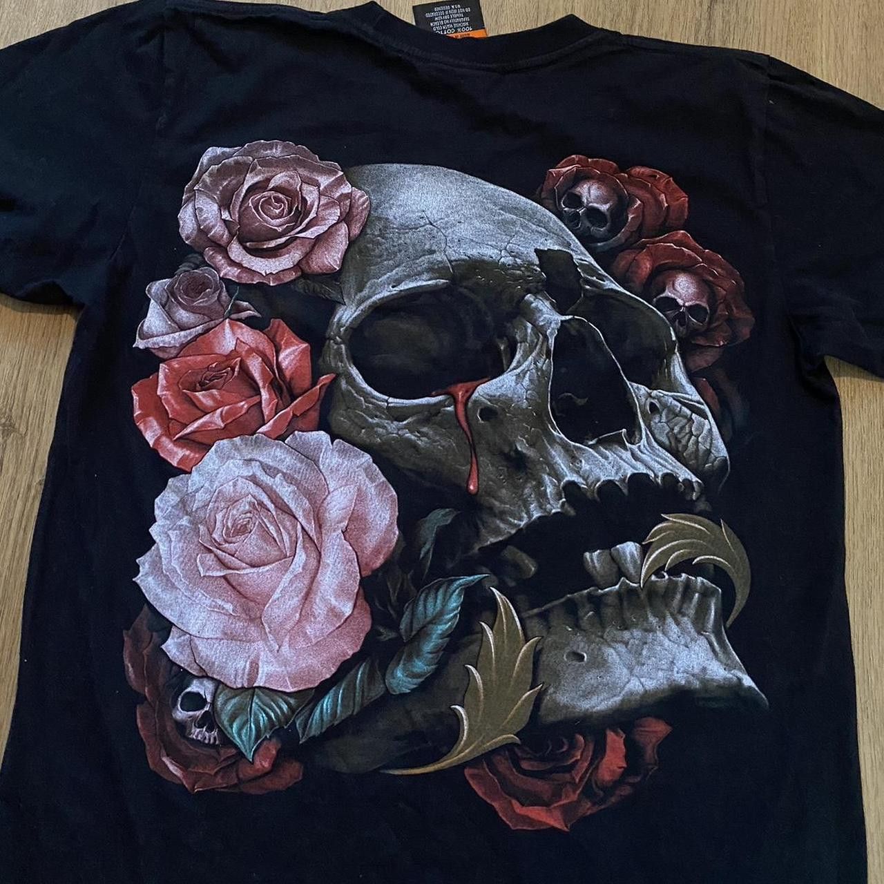 Other Black and red skull t-shirt #goth Size US S / EU 44-46 / 1 - 3 Thumbnail