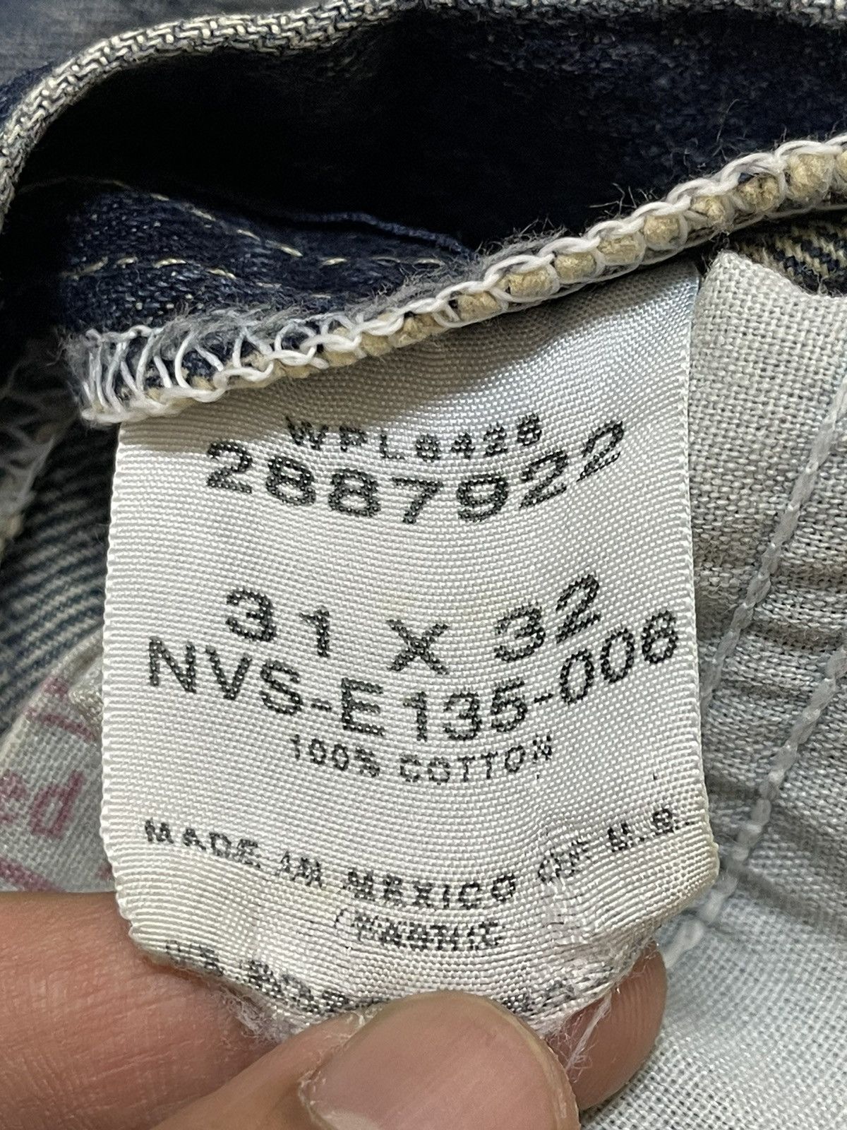 Lee Vintage 90s Lee Dungarees Faded Wash Carpenter Baggy Jeans Size US 32 / EU 48 - 11 Thumbnail