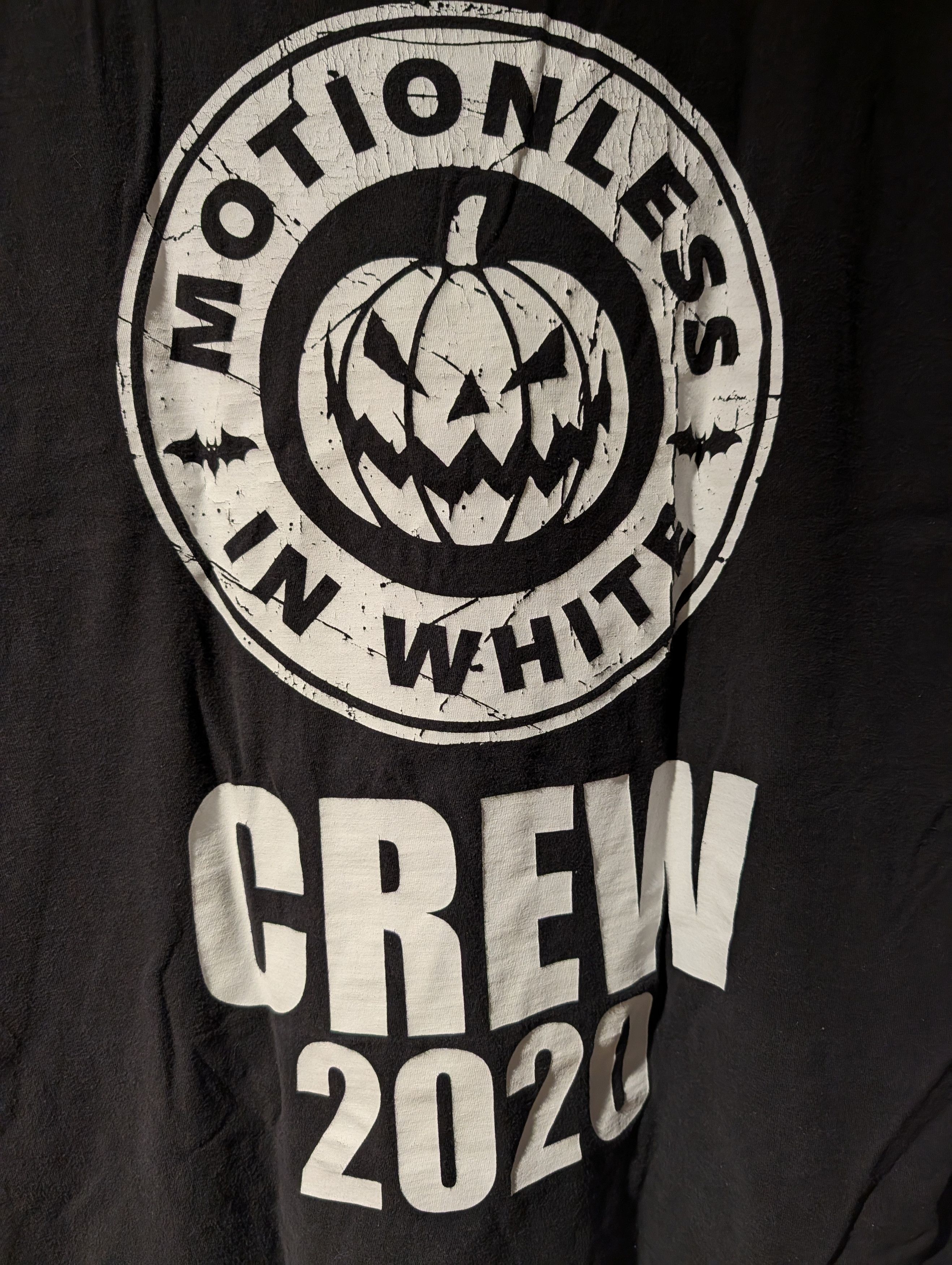 Band Tees Motionless in white Stage Crew 2020 Tour Pumpkin T-Shirt Size US XL / EU 56 / 4 - 2 Thumbnail