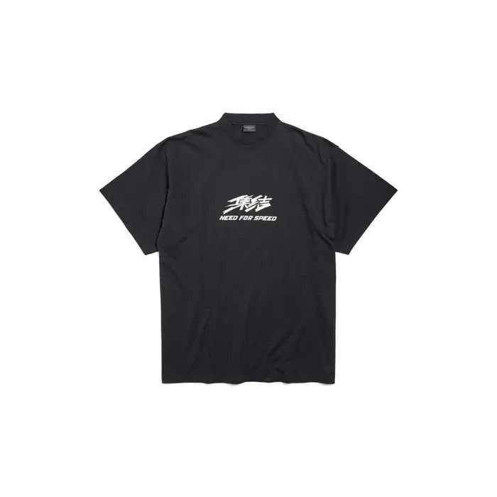 Balenciaga o1srvl11e0226 Need For Speed Mobile T-Shirt Oversized Black Size US XL / EU 56 / 4 - 1 Thumbnail