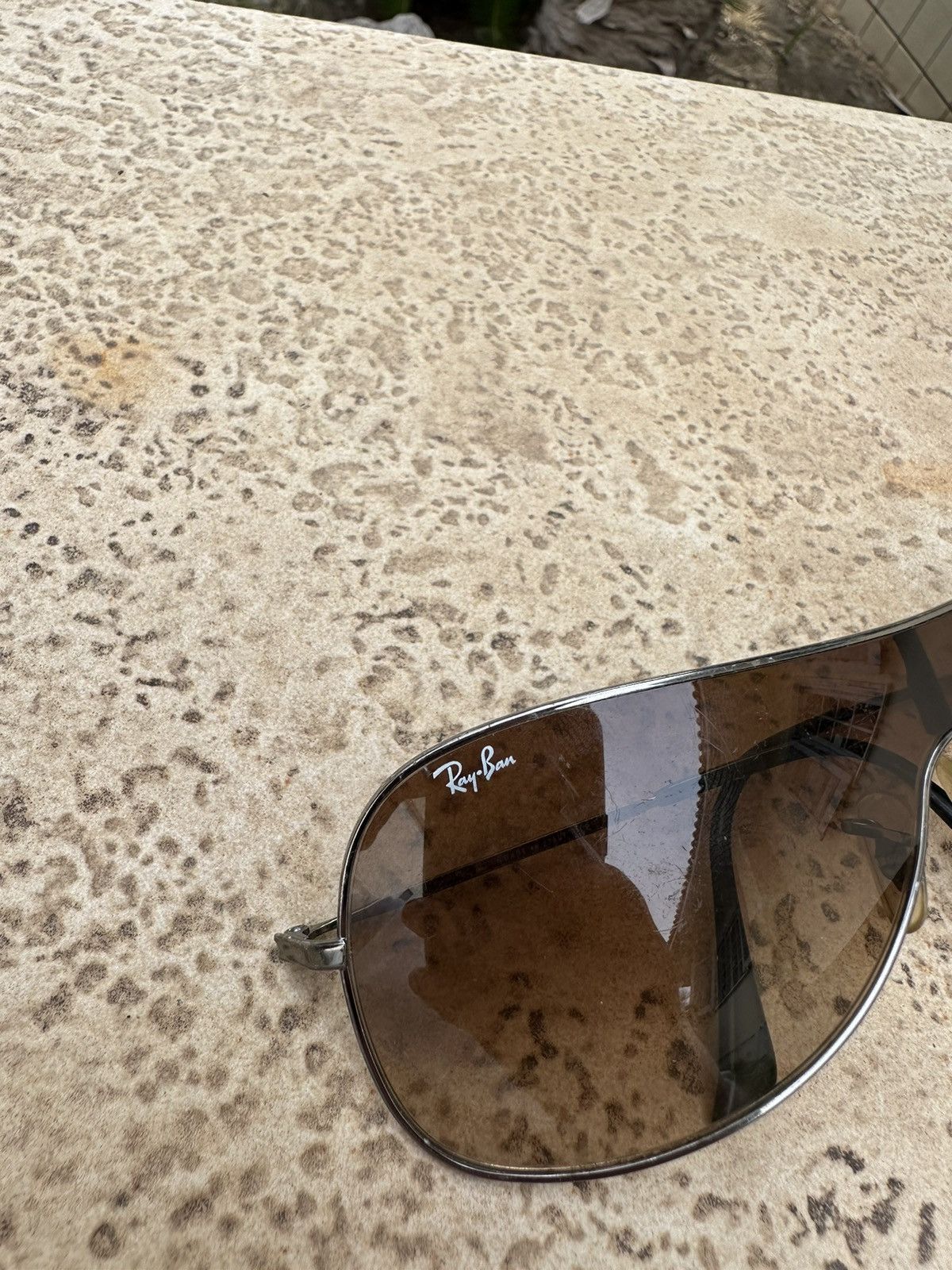 RayBan RayBan Sunglasses RB 3211 Gold Size ONE SIZE - 8 Thumbnail